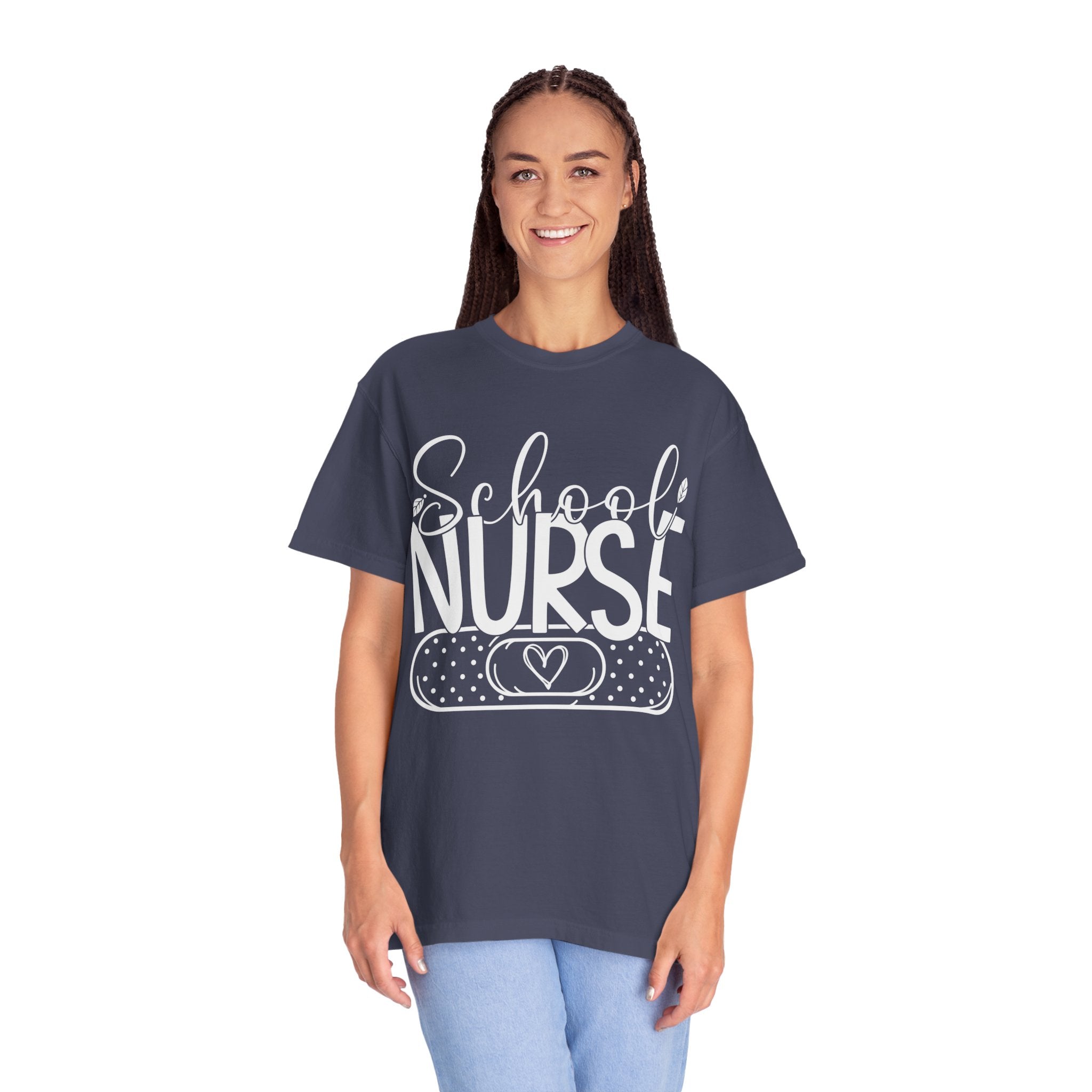 School Nurse Shirt Nurse TShirt School Shirts For Nurse Cute School Nurse Shirt Unisex Graphic Tees Women Trendy School Nurse V Neck Shirt