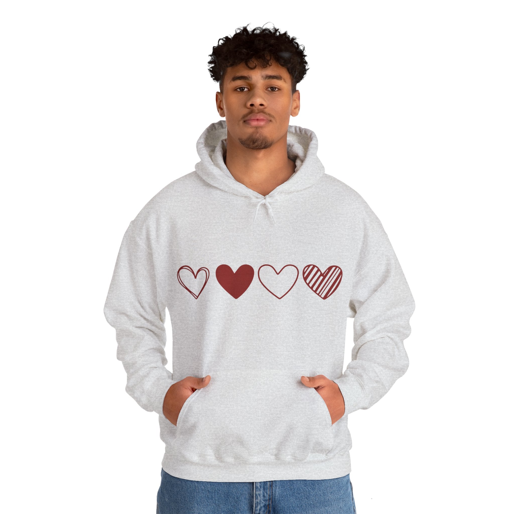 Heart Hoodie, Valentines Day Hooded Sweatshirt, Couple Gift Shirt, Red Heart Hoodie, Valentines Day Hoodie, Heart Gift for Women, Valentine