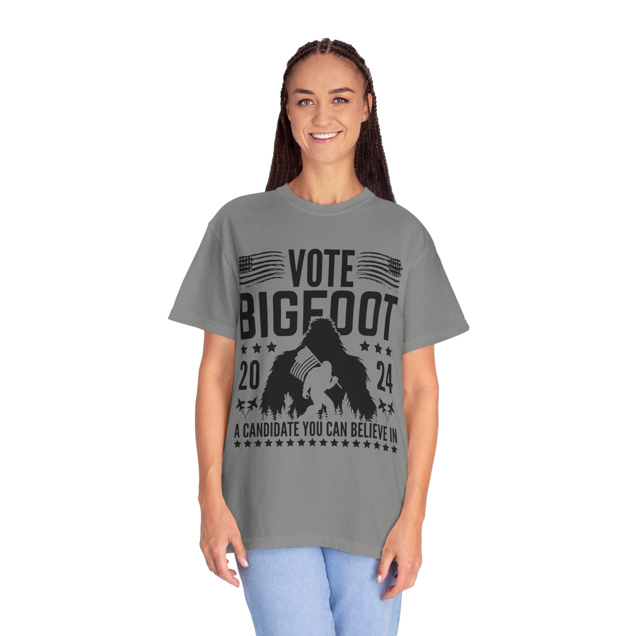 UNIDAZE Funny Bigfoot for President Shirt, Vote Bigfoot Shirt, Funny 2024 Election Shirt, Funny Sasquatch Shirt, Bigfoot Lover Shirt, Bigfoot 2024 Printify 2024 election shirt believe bigfoot bigfoot lover shirt bigfoot usa Cotton Crew neck DTG for president funny 2024 election funny bigfoot shirt funny election shirt Men's Clothing Oversized political satire sasquatch shirt T-shirts TikTok Unisex vote bigfoot vote bigfoot shirt Women's Clothing