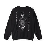 Total Solar Eclipse Sweatshirt, Path of Totality, Countdown to Totality, Celestial Shirt, Astronomy Sun Shirt, Moon Phases Shirt