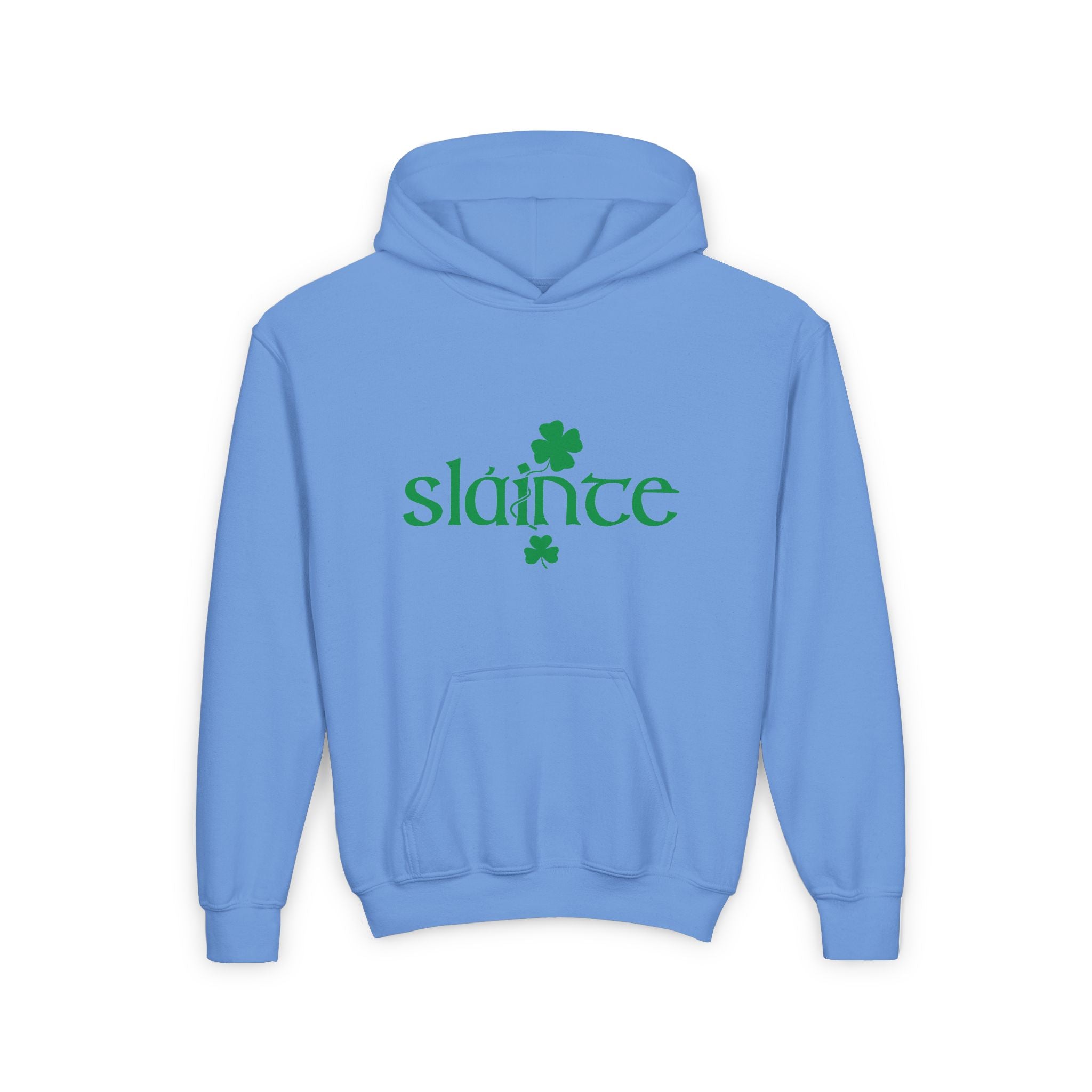 Slainte Kids Hoodie, St Patrick's Day Kids Hoodie, Irish Kids Hooded Sweatshirt, Cute Shamrock Tee, St Paddys Day Tee, Shenanigans, Gift for Boy Girl
