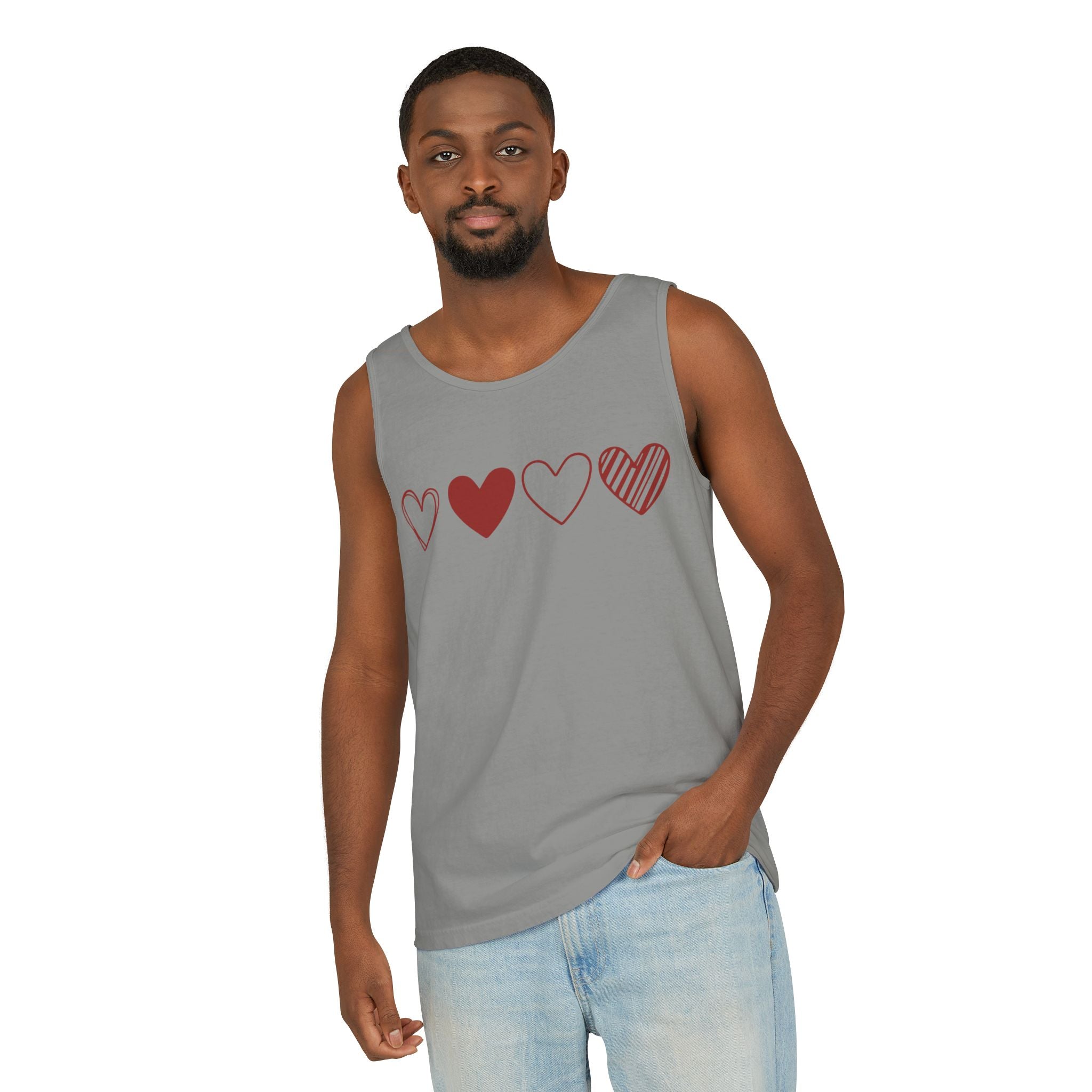 Heart Tank Top, Love Fitness, Shirt with Heart, Love Faith Hope, Shirt for Valentines Day, Love Heart Tank Top, Heart Shirt, Valentine Tank