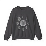 Moon Phase Lunar Sweatshirt, Celestial Shirt, Astrology Tee, Spiritual Sweatshirt, Aesthetic Shirt, Moon Shirt, Mystical Shirt, Astronomy Shirt