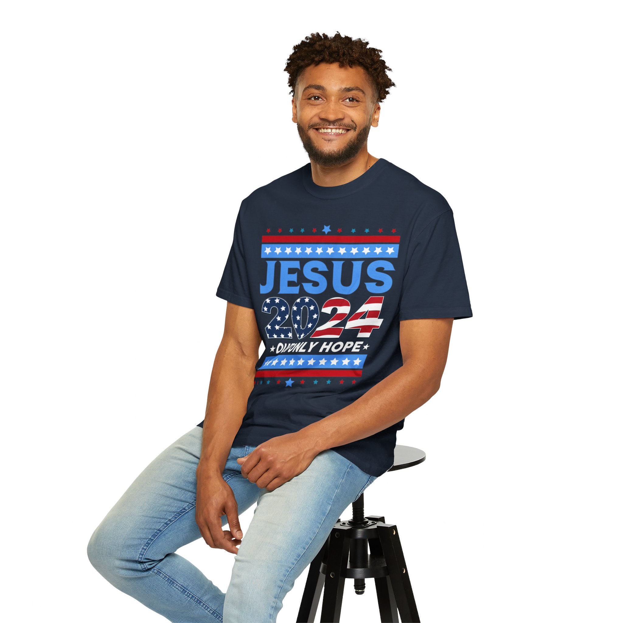Jesus 2024 Our Only Hope Shirt, Jesus 2024 Sweatshirt, Make America Pray Again, Political T-shirts, Unisex Jesus Lover Shirt, Trendy Christian Shirt
