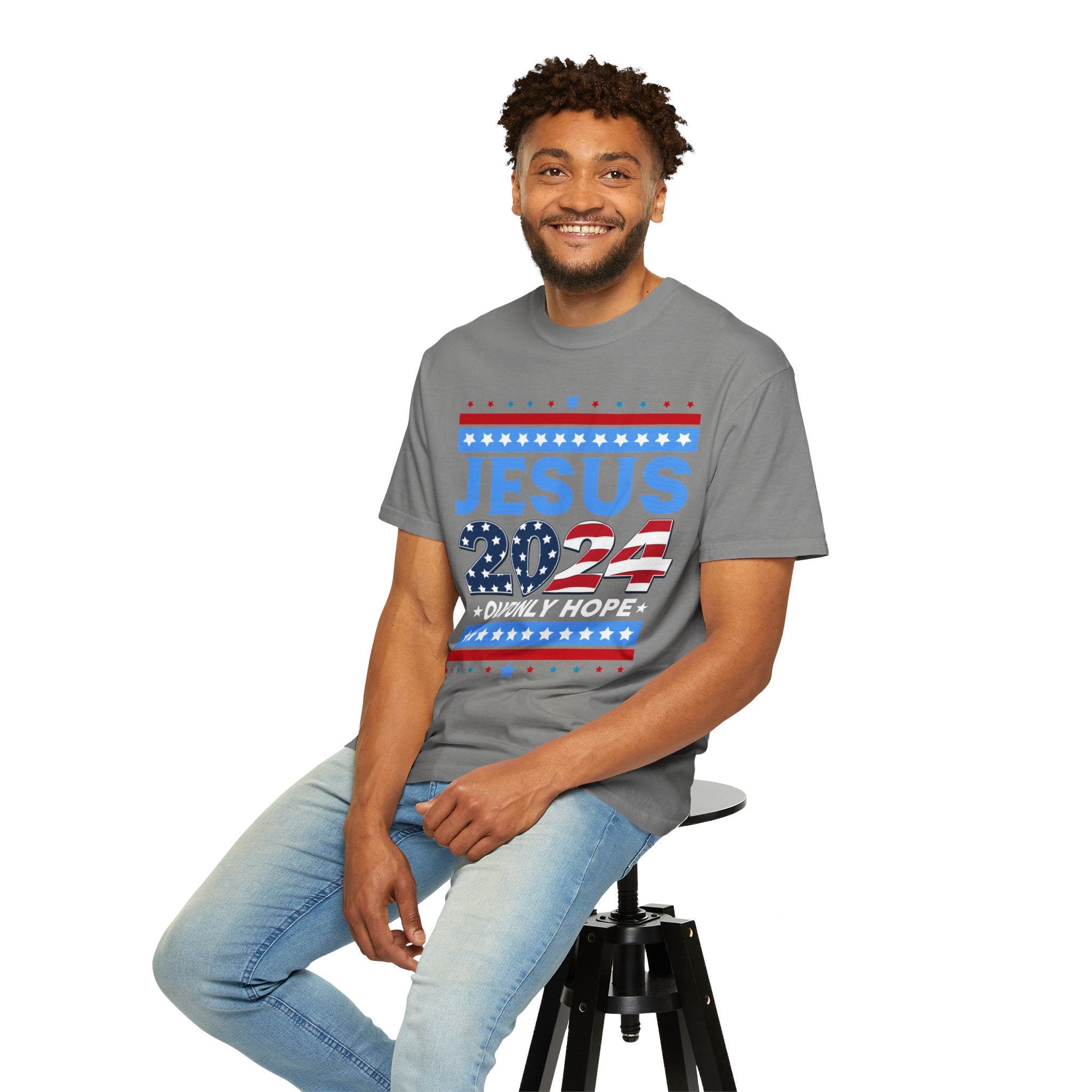 Jesus 2024 Our Only Hope Shirt, Jesus 2024 Sweatshirt, Make America Pray Again, Political T-shirts, Unisex Jesus Lover Shirt, Trendy Christian Shirt