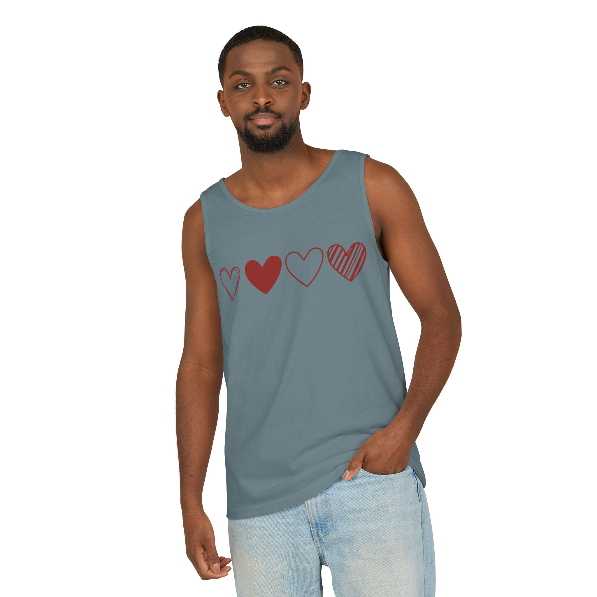 Heart Tank Top, Love Fitness, Shirt with Heart, Love Faith Hope, Shirt for Valentines Day, Love Heart Tank Top, Heart Shirt, Valentine Tank