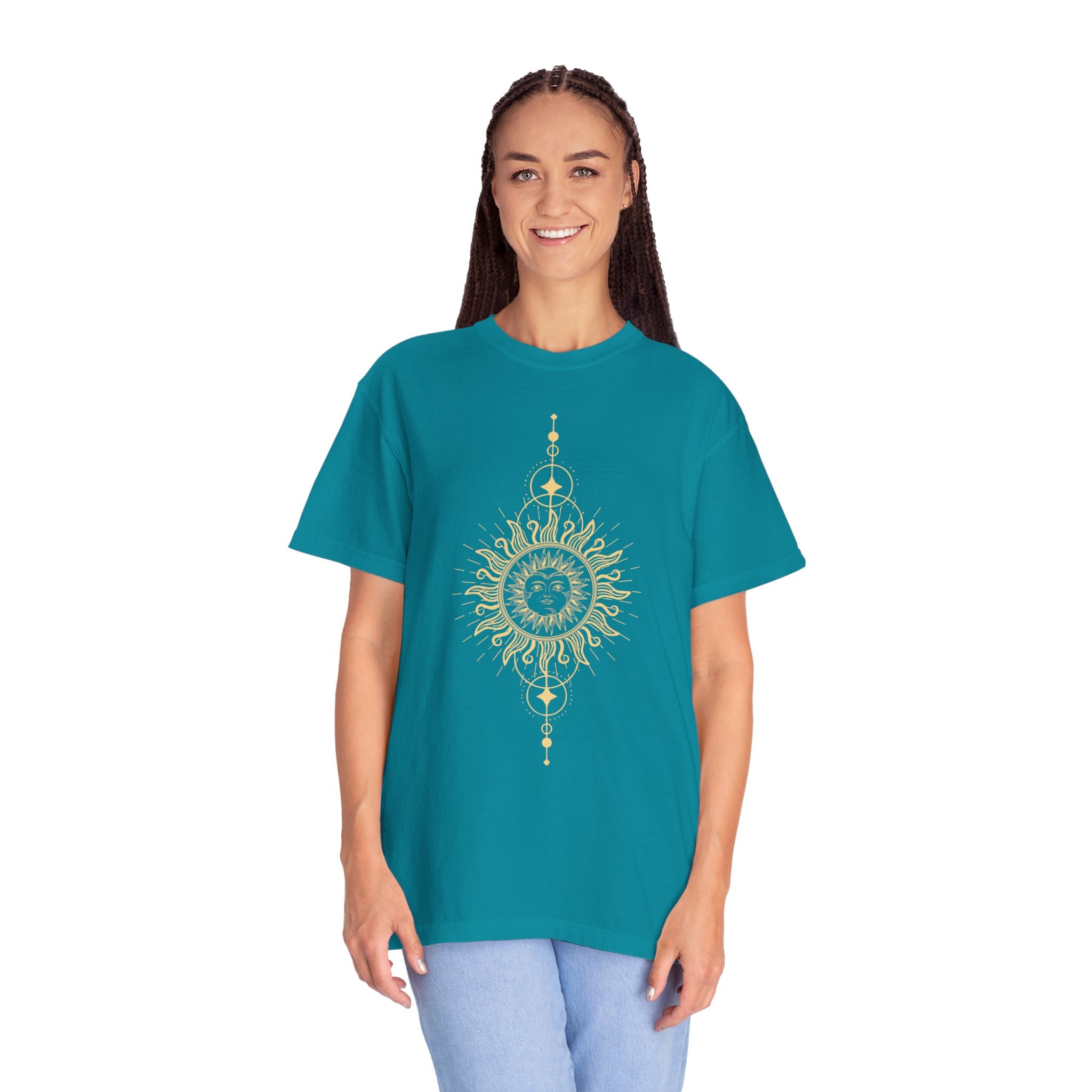 Stars Shirt, Celestial Shirt, Minimalist Shirt, Sun & Moon Shirt, Cute Moon Shirt, Astrology Shirt, Astronomy Shirt, Astrology Gifts