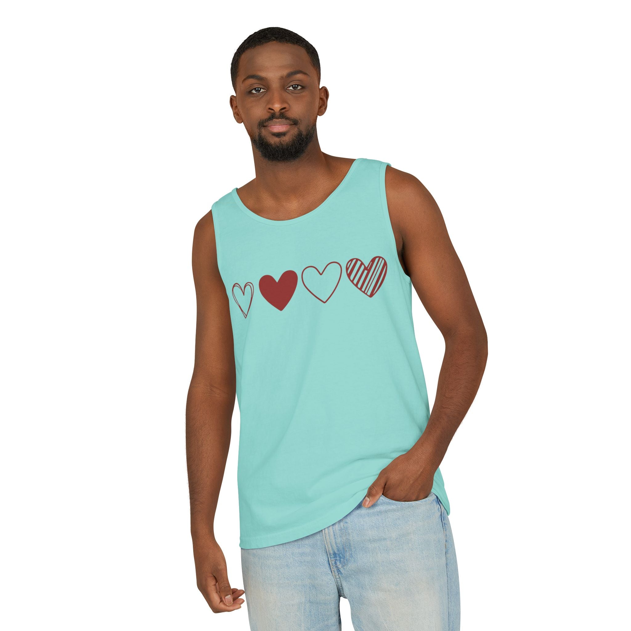 Heart Tank Top, Love Fitness, Shirt with Heart, Love Faith Hope, Shirt for Valentines Day, Love Heart Tank Top, Heart Shirt, Valentine Tank