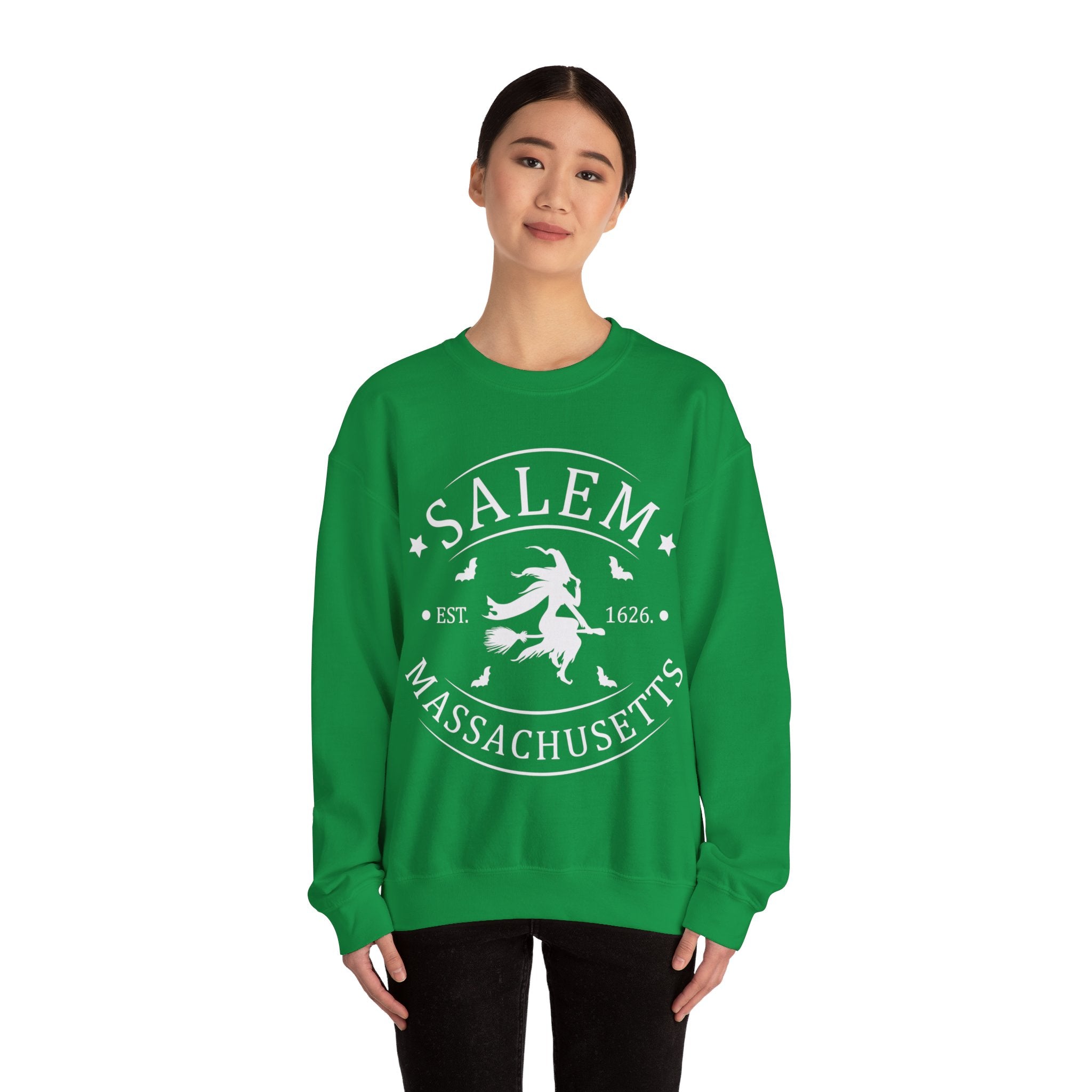 Salem Massachusetts Halloween Sweatshirt, Salem Witches Shirt, Halloween Shirt, Salem Sweatshirt, Salem 1626 Sweatshirt