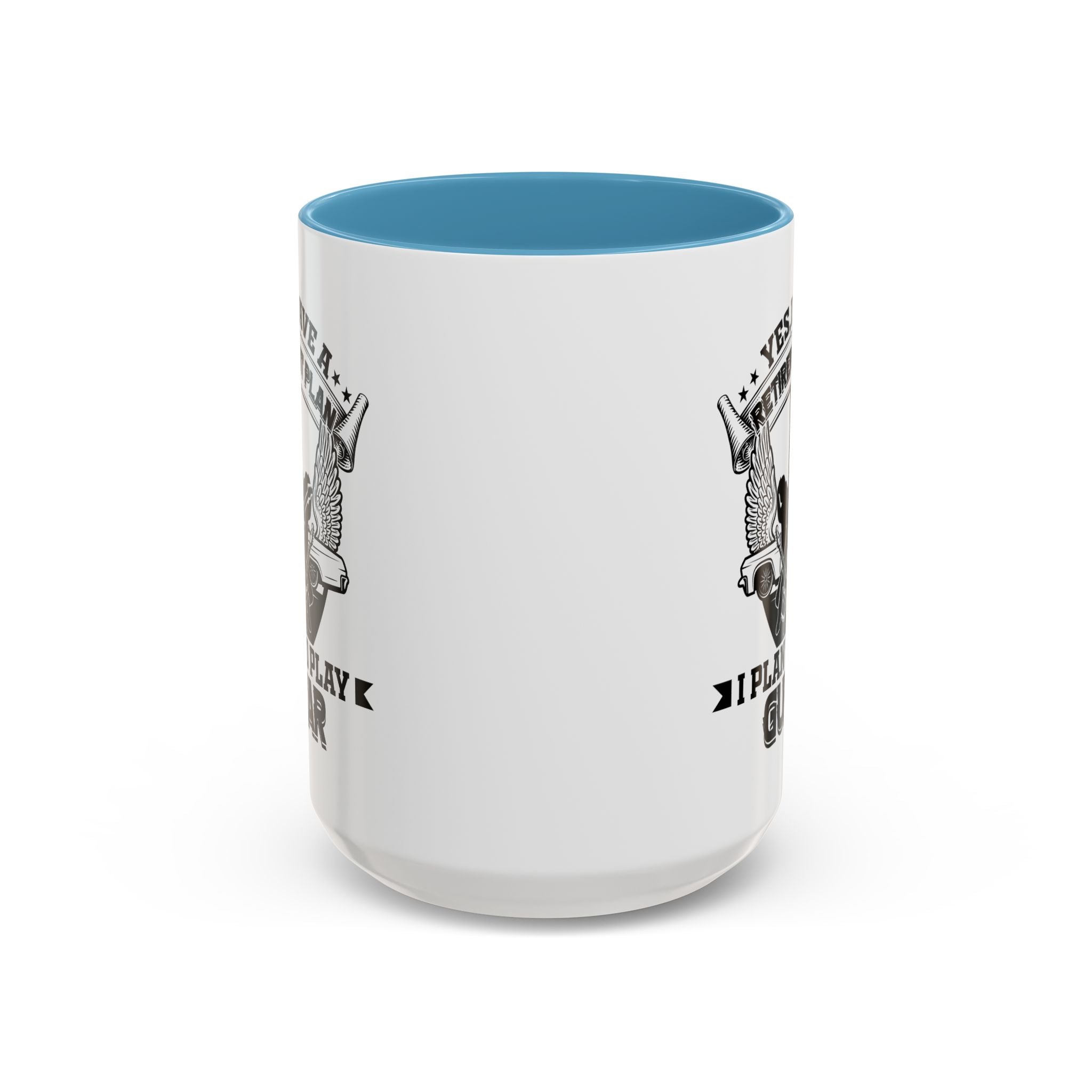 Yes I have a Retirement Plan I Plan to Play Guitar Coffee Mug, Funny Retirement Plan Mug for Guitar Lovers, Musician Gift, Guitar Player Mug
