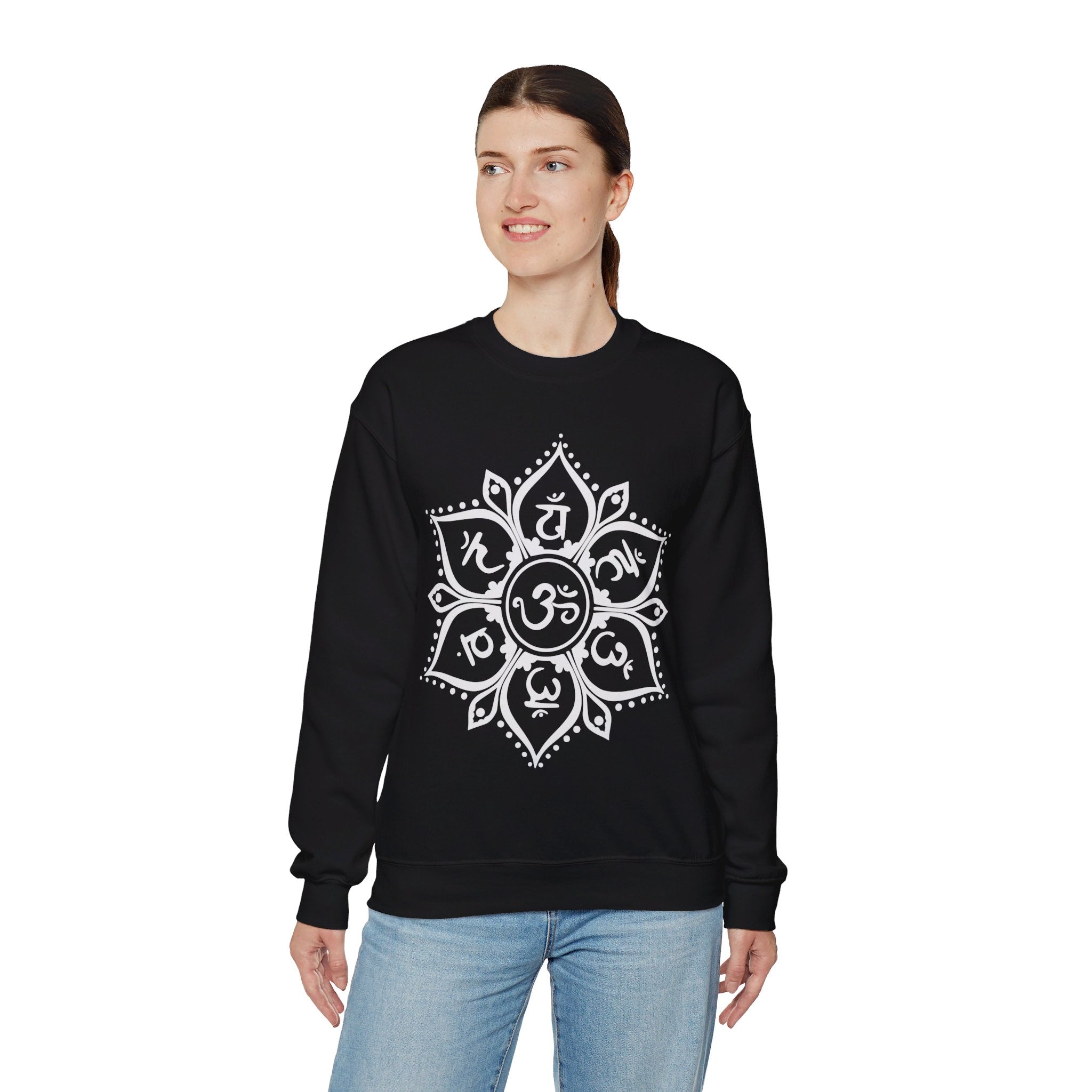 Chakra Sweatshirt, 7 Chakras Sweatshirt, Mystical Shirt, Boho Sweatshirt, Spiritual Meditation, Trust the Universe, Chakra Shirt