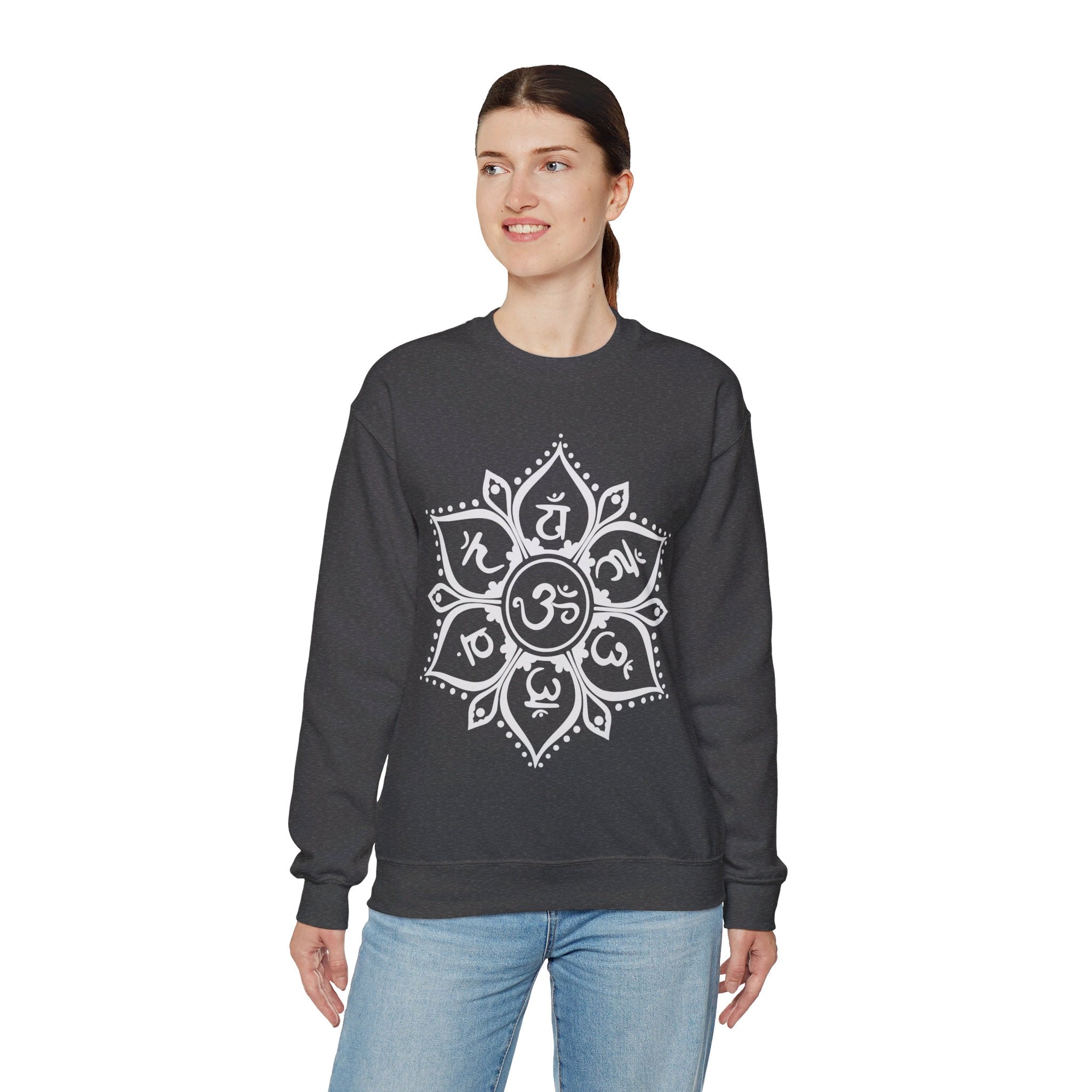 Chakra Sweatshirt, 7 Chakras Sweatshirt, Mystical Shirt, Boho Sweatshirt, Spiritual Meditation, Trust the Universe, Chakra Shirt