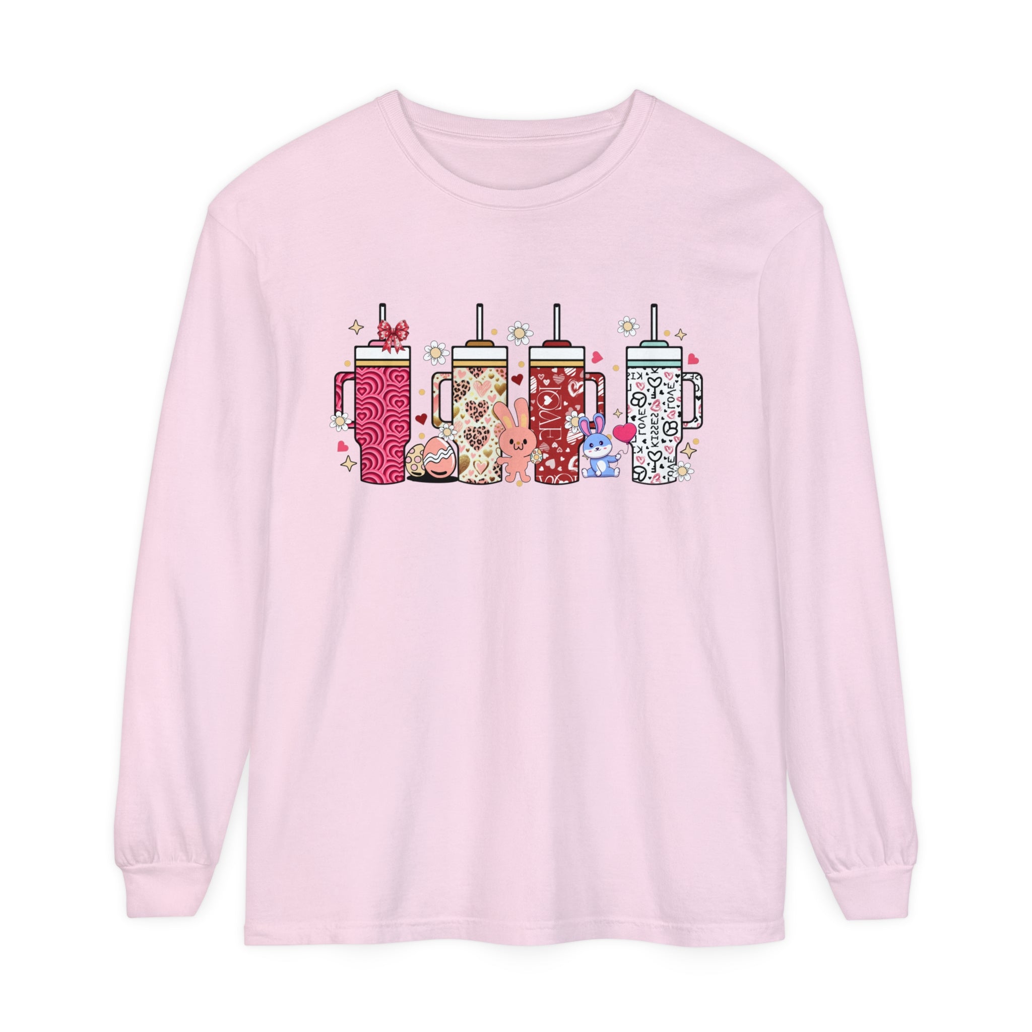 Retro Obsessive Cup Disorder Valentine's Day Long Sleeve, Valentines Candy Heart Shirt, Retro Valentines Shirt, Valentines Day Gift