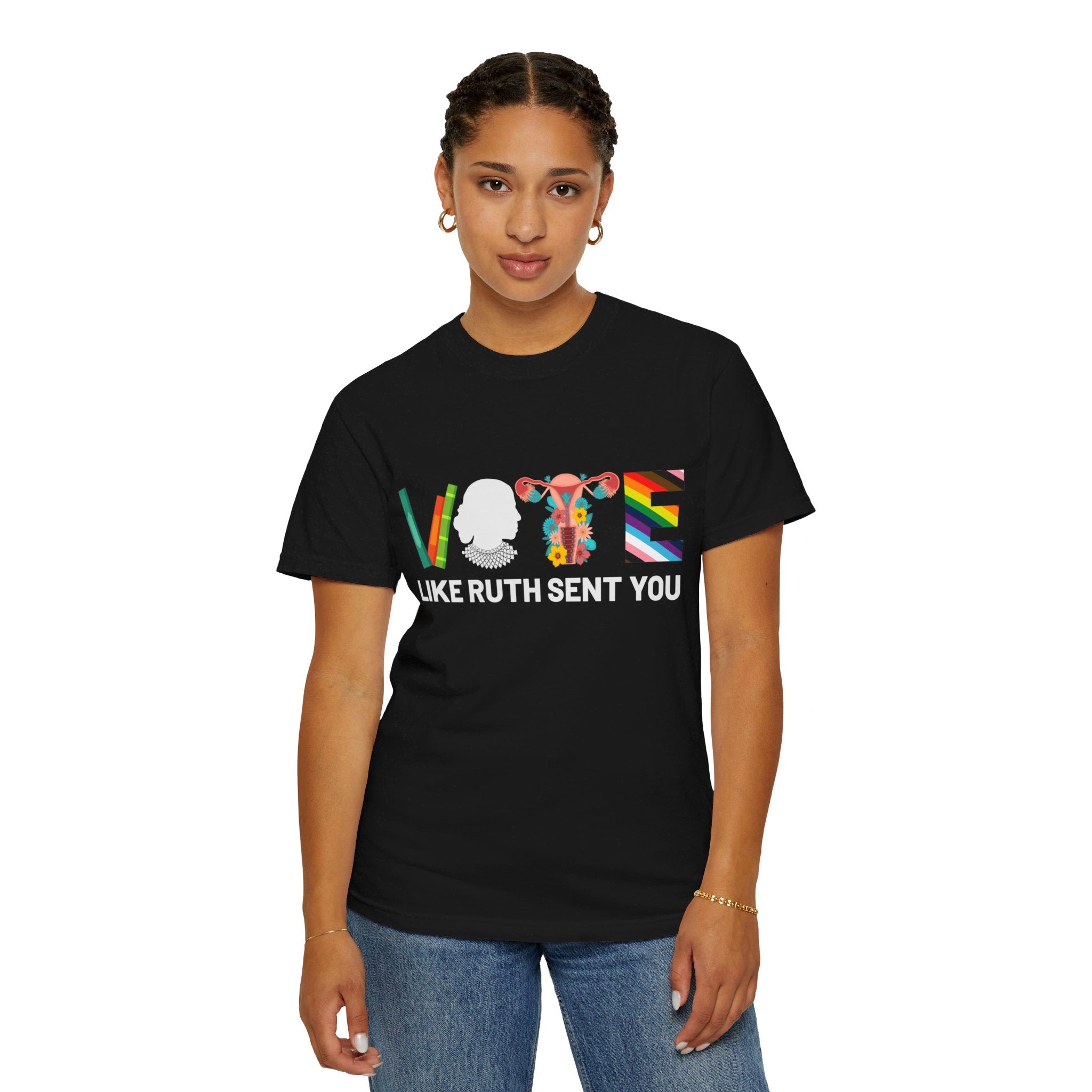 Like Ruth Sent You Shirt, Vote Shirt, Election 2024 Shirt, Funny Election 2024 Shirt, Empowering Political Shirt, Cute 2024 Election Shirt