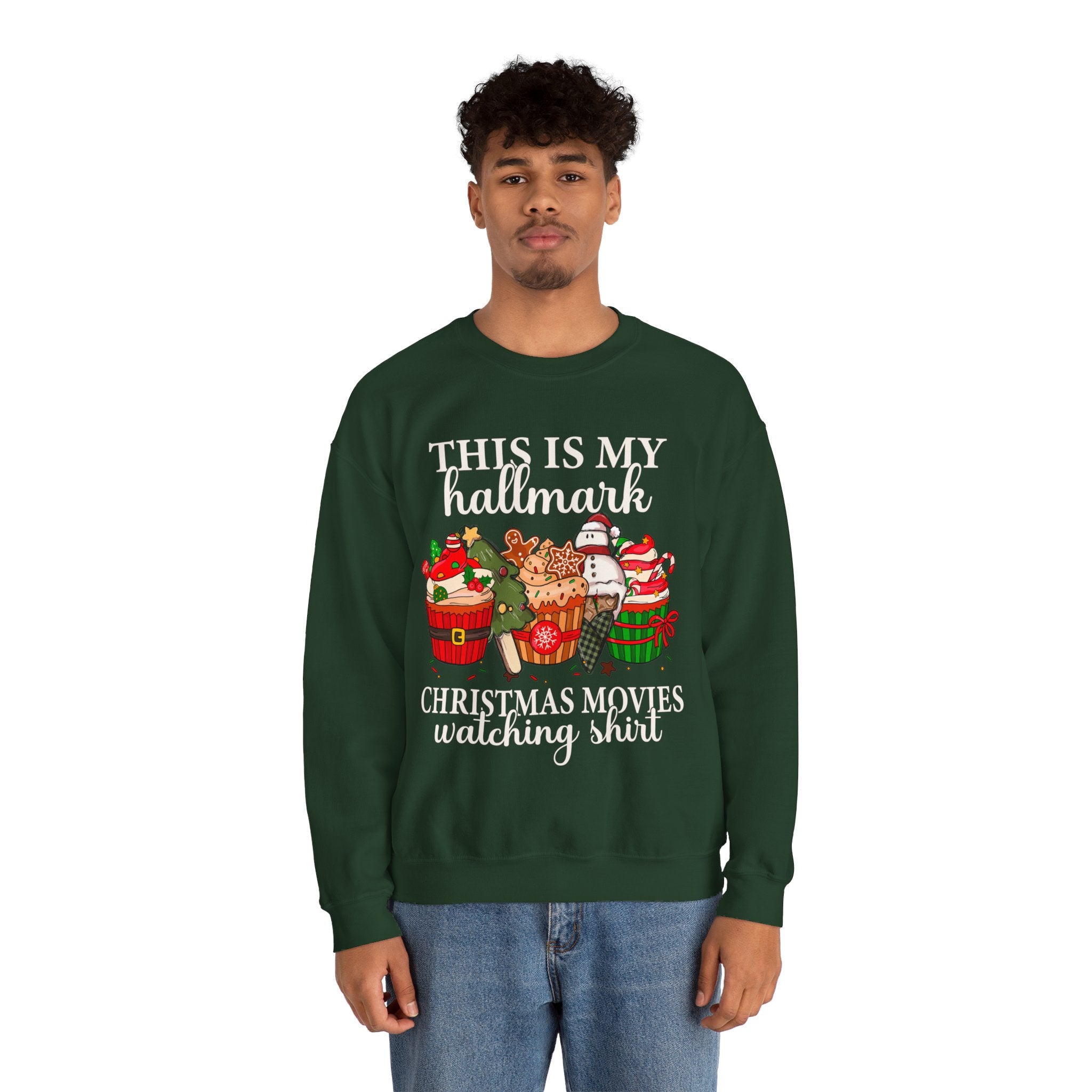 This is My Hallmark Christmas Movie Watching Sweatshirt, Hallmark Christmas Movies Shirt, Holiday Spirit Shirt, Hallmark Sweatshirt