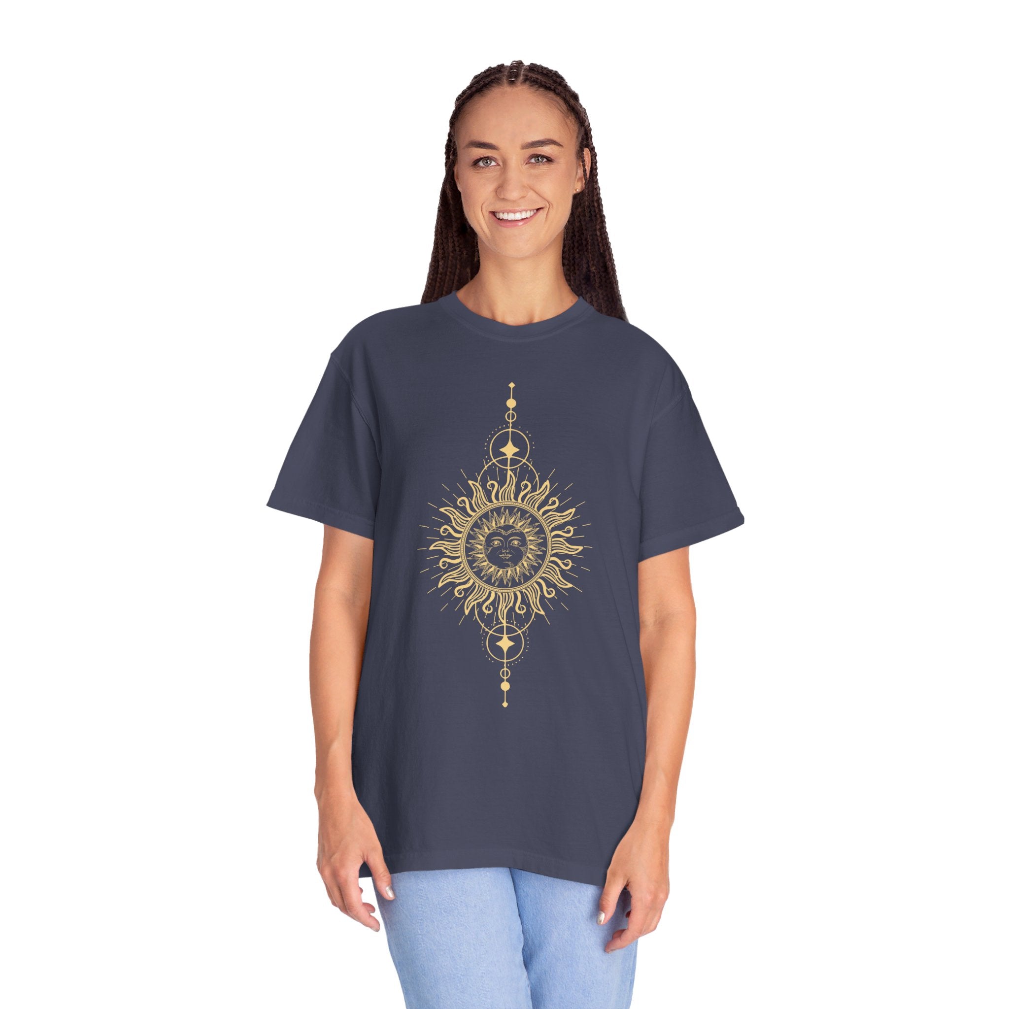 Stars Shirt, Celestial Shirt, Minimalist Shirt, Sun & Moon Shirt, Cute Moon Shirt, Astrology Shirt, Astronomy Shirt, Astrology Gifts