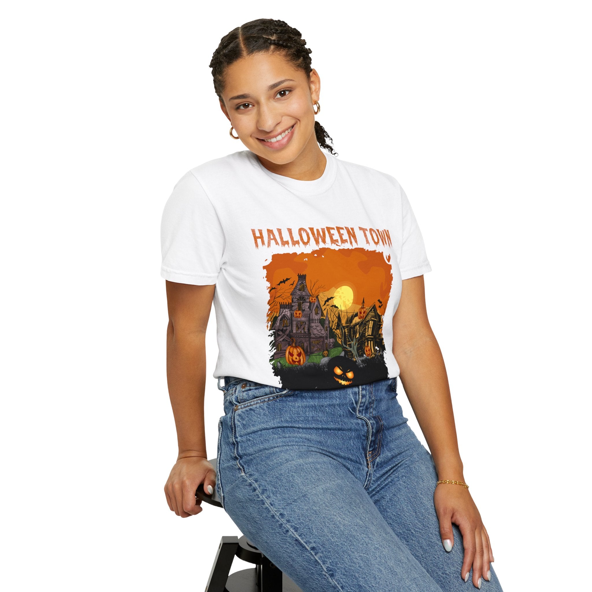 Halloweentown Shirt, Comfort Colors Halloween Tshirt, Retro Halloweentown T-Shirt, Halloweentown University Tees, Halloween Crewneck Gifts