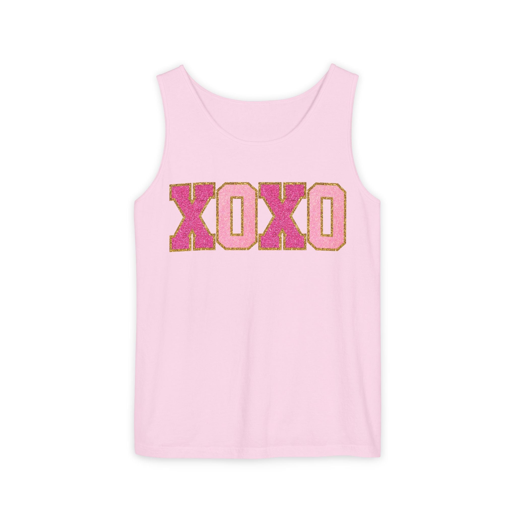 Xoxo Heart Tank Top, Gift for Valentines, Cute Heart, Unisex Tank Top, Womens Fitness Top