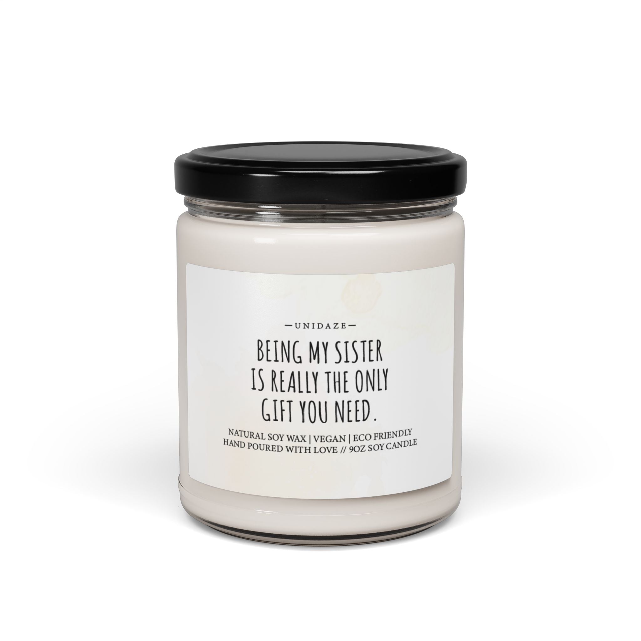 Being My Sister Gift for Sister Gift Gift from Sister Gift from Brother Funny Sister Gift Soy Candles Handmade