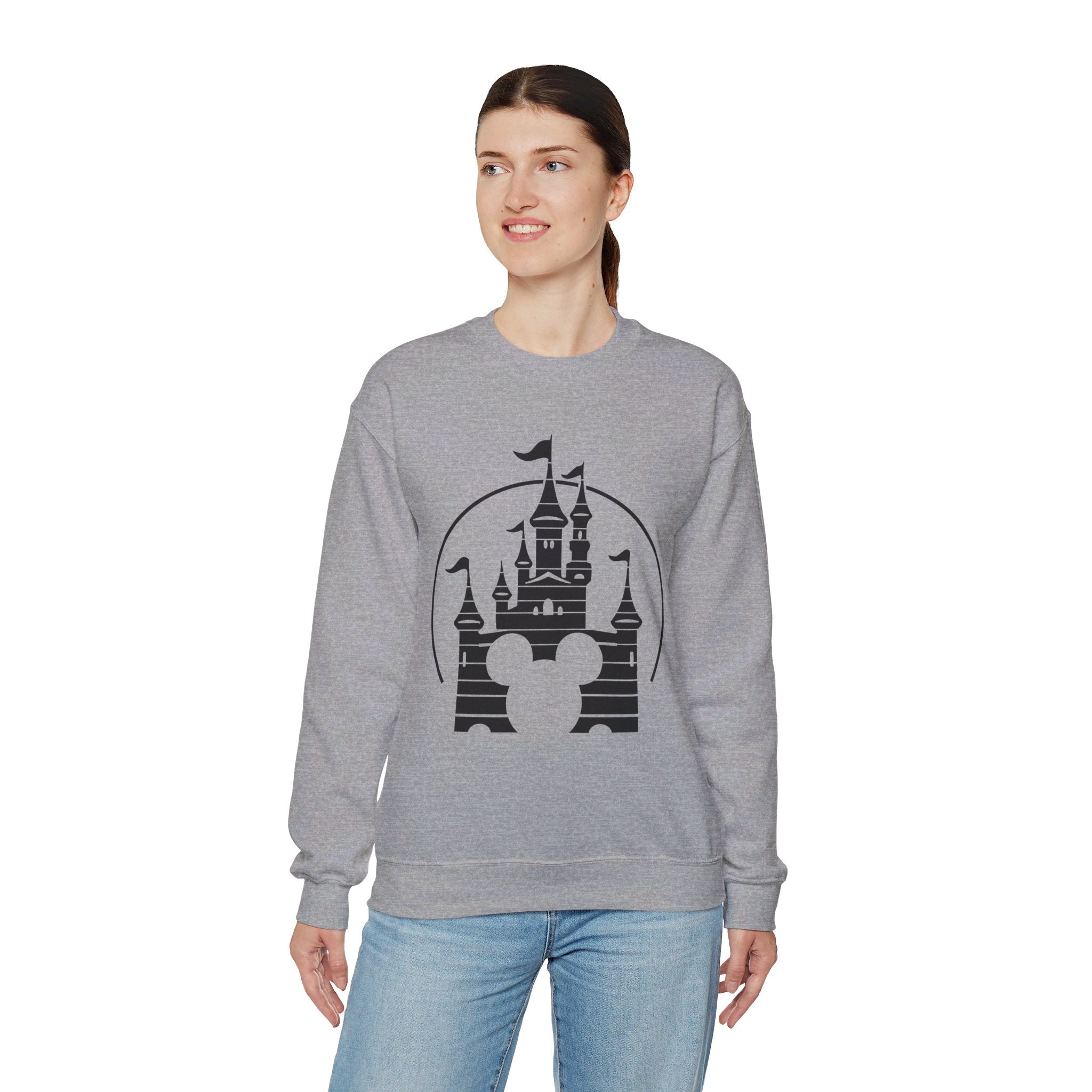 Disney Castle Family Sweatshirt, Disney Vacation Shirt, Retro Castle Sweatshirt, Disney Mickey Minnie Shirt, Disneyland Shirt, Magic Kingdom Shirt