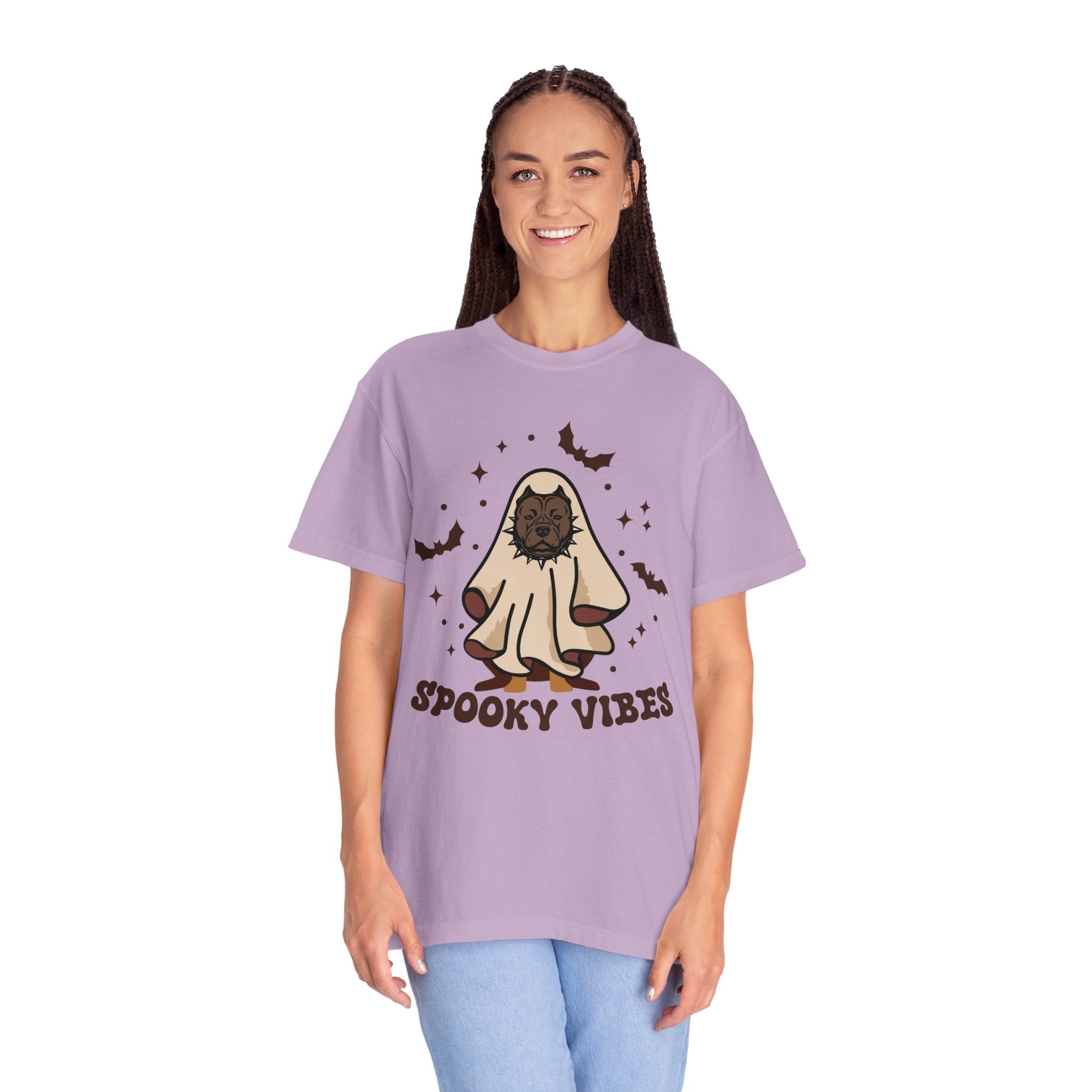 Halloween Ghost Spooky Vibes Shirt, Cute Ghost Shirt, Halloween Shirt, Cute Fall Shirt, Spooky Season Shirt, Gift For Halloween