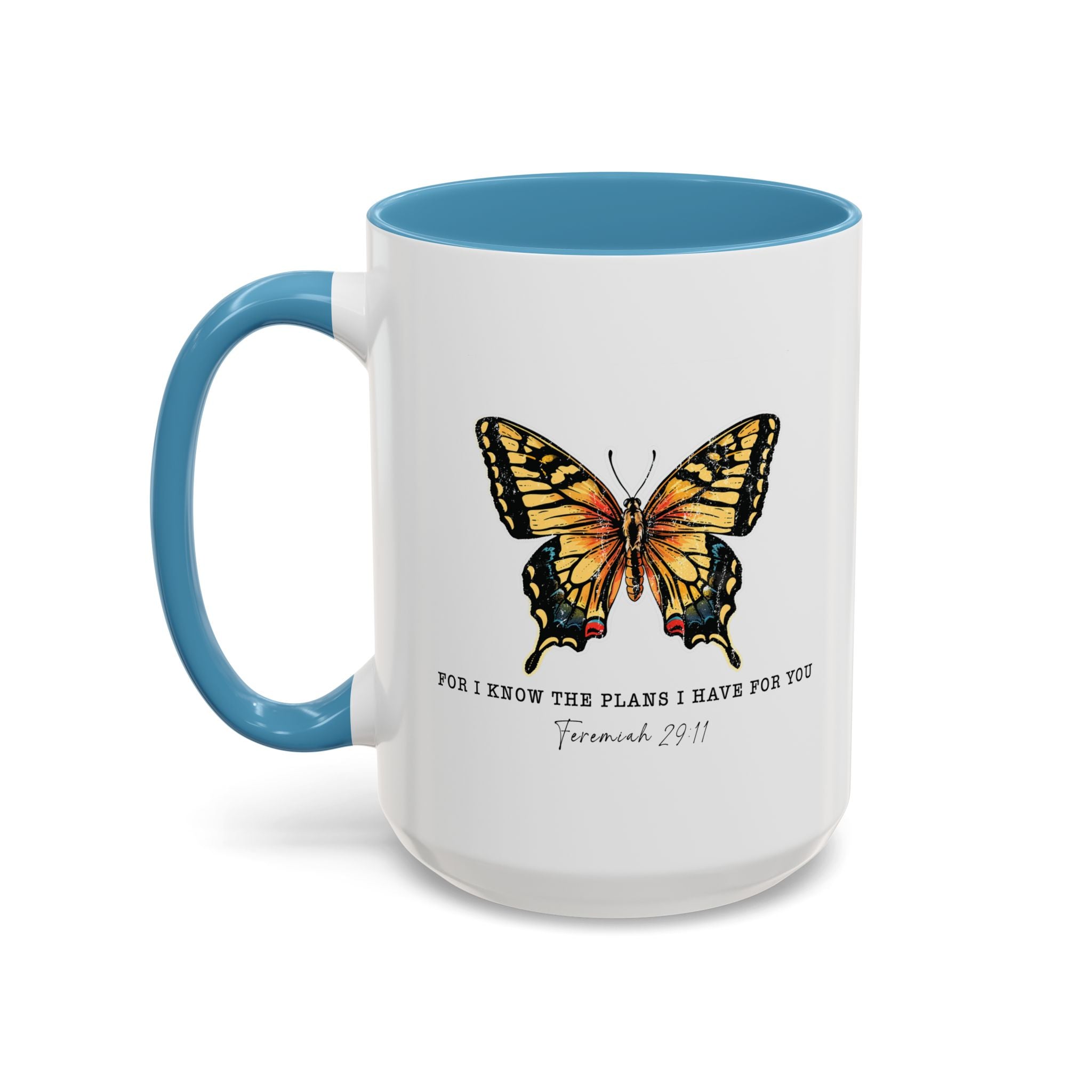 Religious Coffee Mug, Jesus Mug, For I Know The Plans I Have For You, Christian Cup, Faith Mug, Bible Verse
