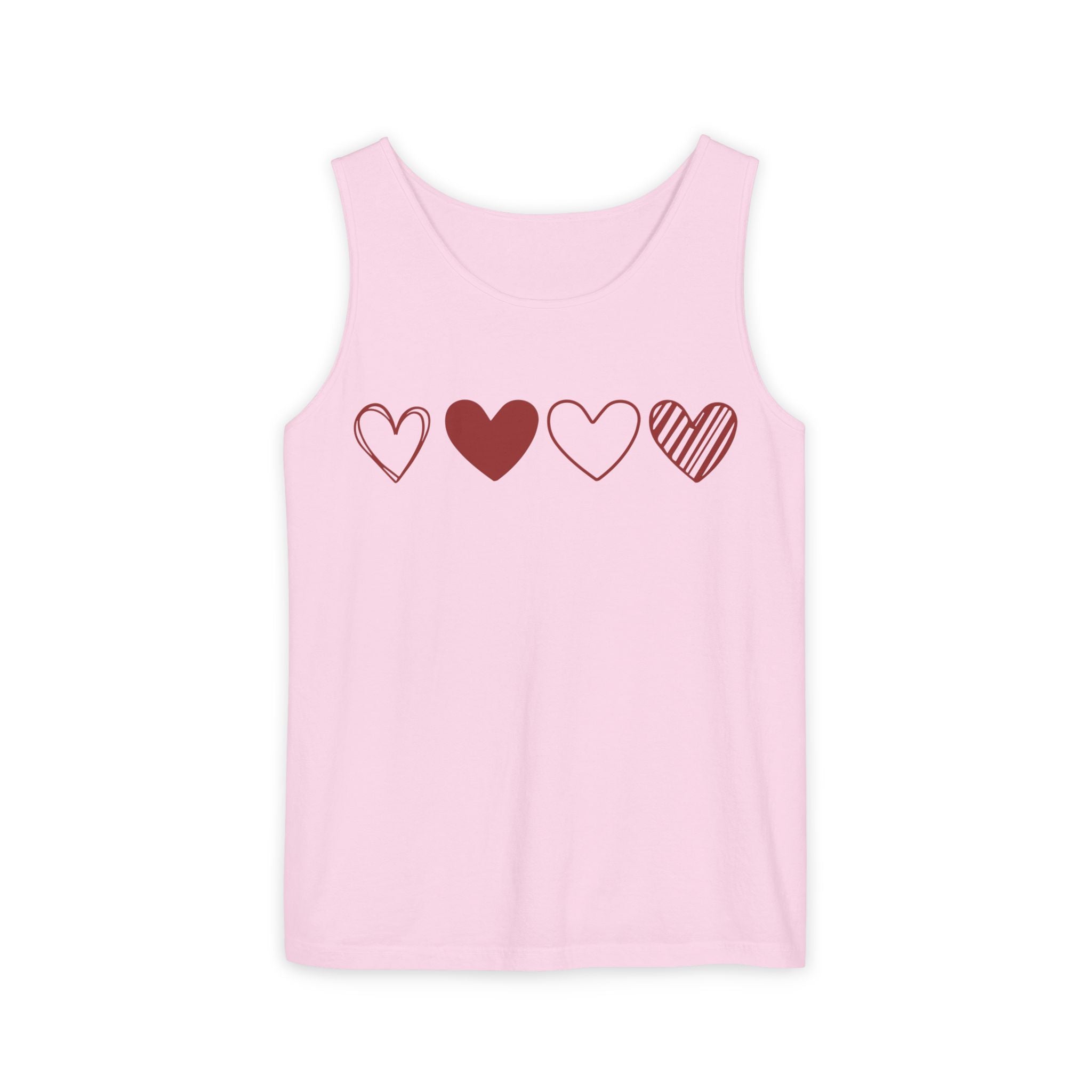 Heart Tank Top, Love Fitness, Shirt with Heart, Love Faith Hope, Shirt for Valentines Day, Love Heart Tank Top, Heart Shirt, Valentine Tank