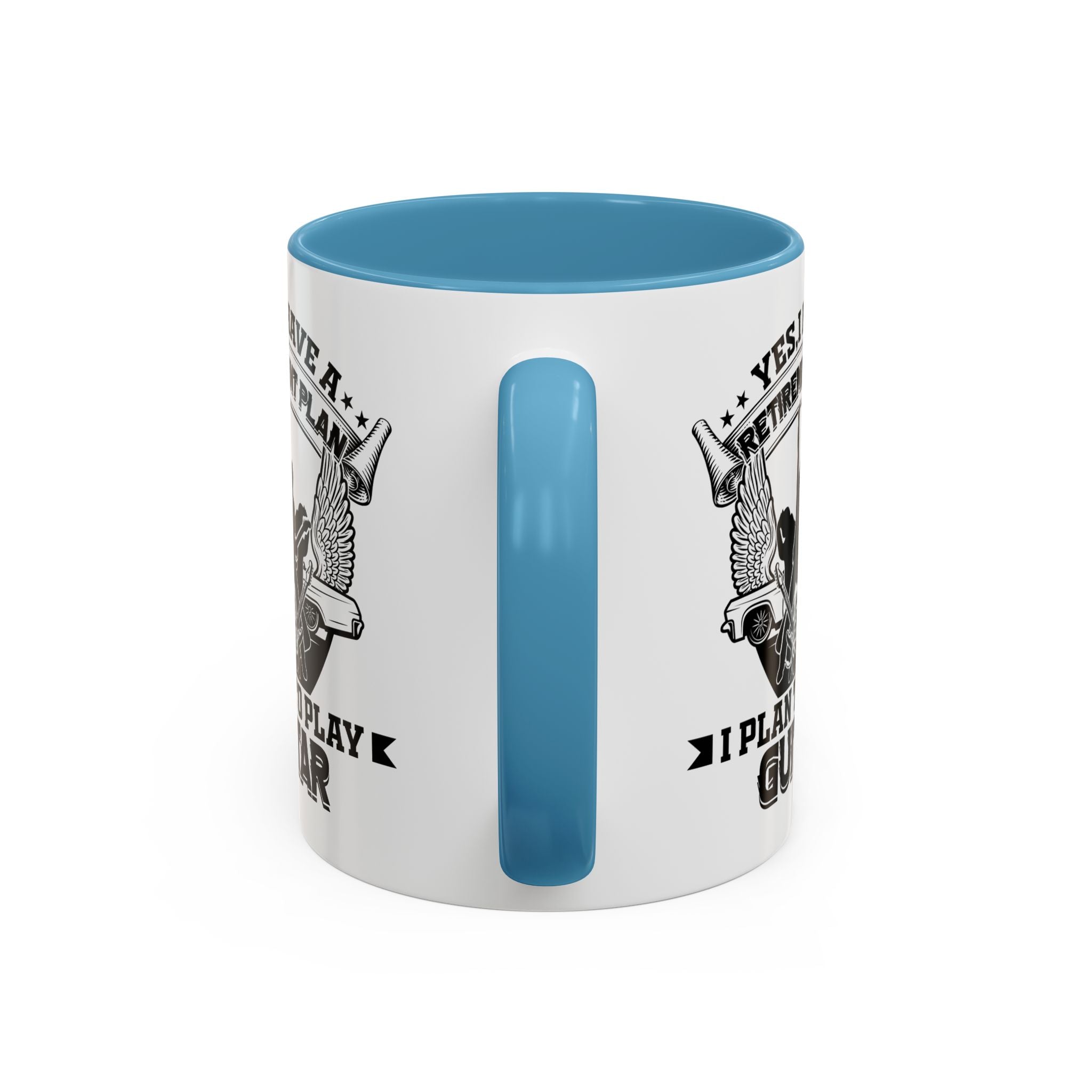 Yes I have a Retirement Plan I Plan to Play Guitar Coffee Mug, Funny Retirement Plan Mug for Guitar Lovers, Musician Gift, Guitar Player Mug