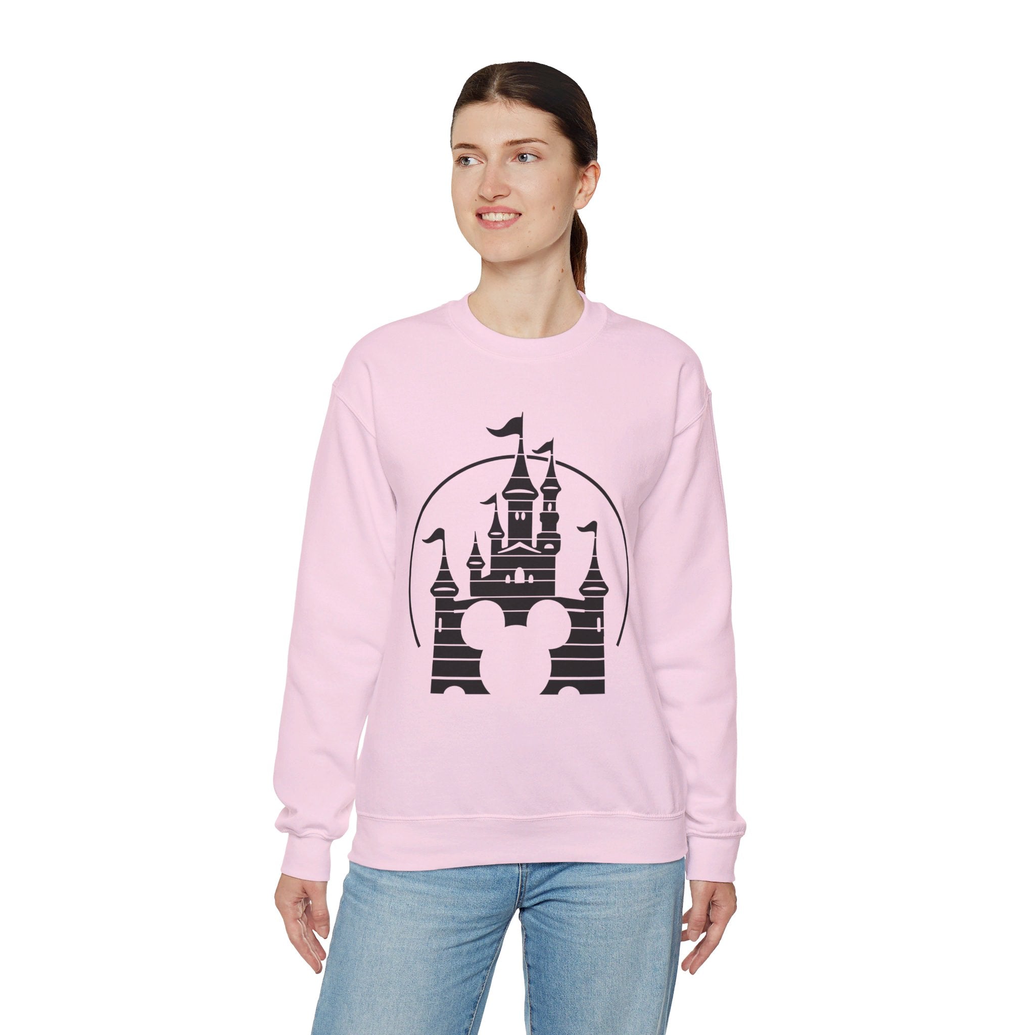 Disney Castle Family Sweatshirt, Disney Vacation Shirt, Retro Castle Sweatshirt, Disney Mickey Minnie Shirt, Disneyland Shirt, Magic Kingdom Shirt