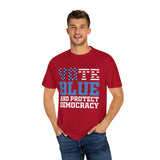 Vote Blue Save Democracy Premium T-Shirt, Democrat Shirt, Anti Trump Anti Fascist Shirt