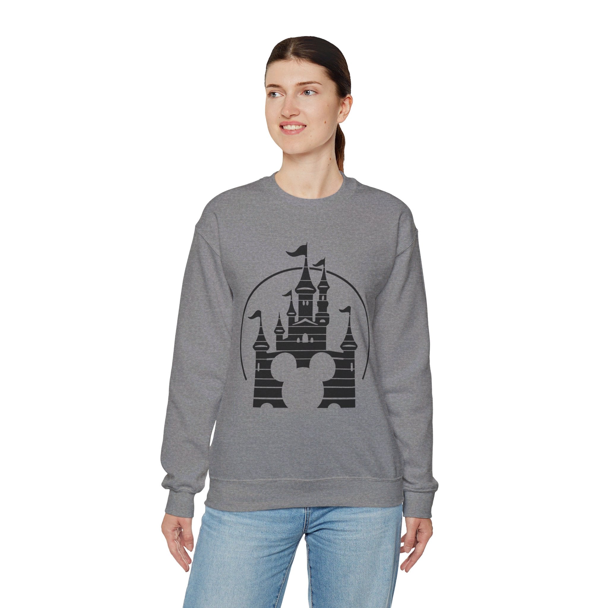 Disney Castle Family Sweatshirt, Disney Vacation Shirt, Retro Castle Sweatshirt, Disney Mickey Minnie Shirt, Disneyland Shirt, Magic Kingdom Shirt