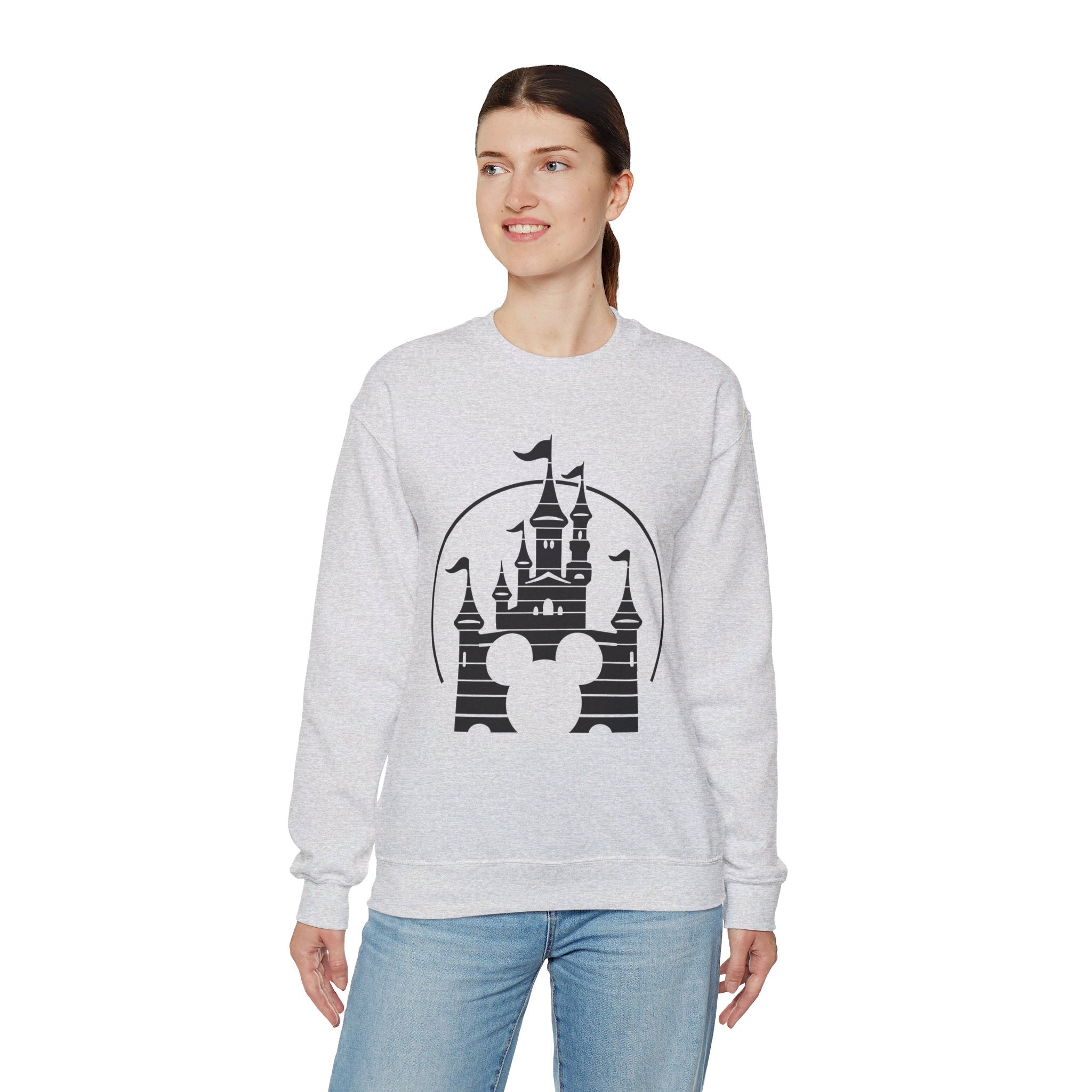 Disney Castle Family Sweatshirt, Disney Vacation Shirt, Retro Castle Sweatshirt, Disney Mickey Minnie Shirt, Disneyland Shirt, Magic Kingdom Shirt