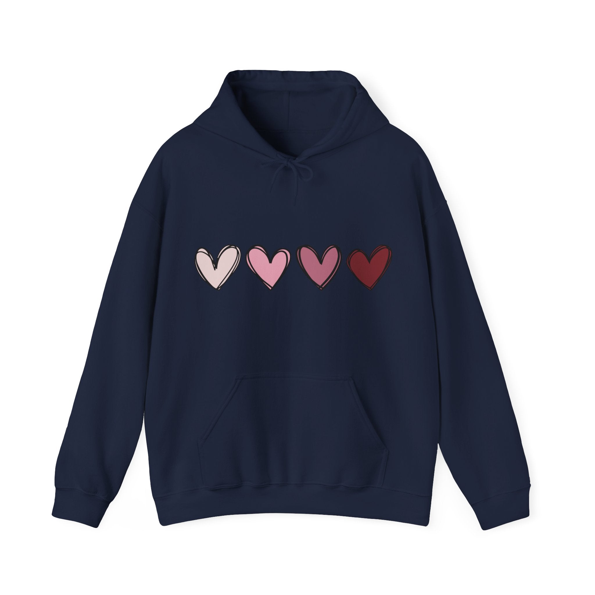 Valentine Double Heart Hoodie, Cute Valentine Hoodie, Valentine Sweatshirts, Vintage Valentine Hooded Sweatshirt, Valentine Pullover