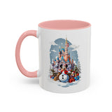 Disney World Christmas Mug, Disney Castle Christmas Gift Mug, Christmas Mug, Disney Merry Christmas Mug, Family Trip Gift Mug