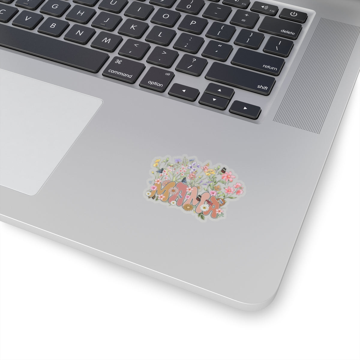 Wildflowers Mama Kiss-Cut Stickers, Mama Gift, Mama Sticker,, Retro vibe, Gift For Mom