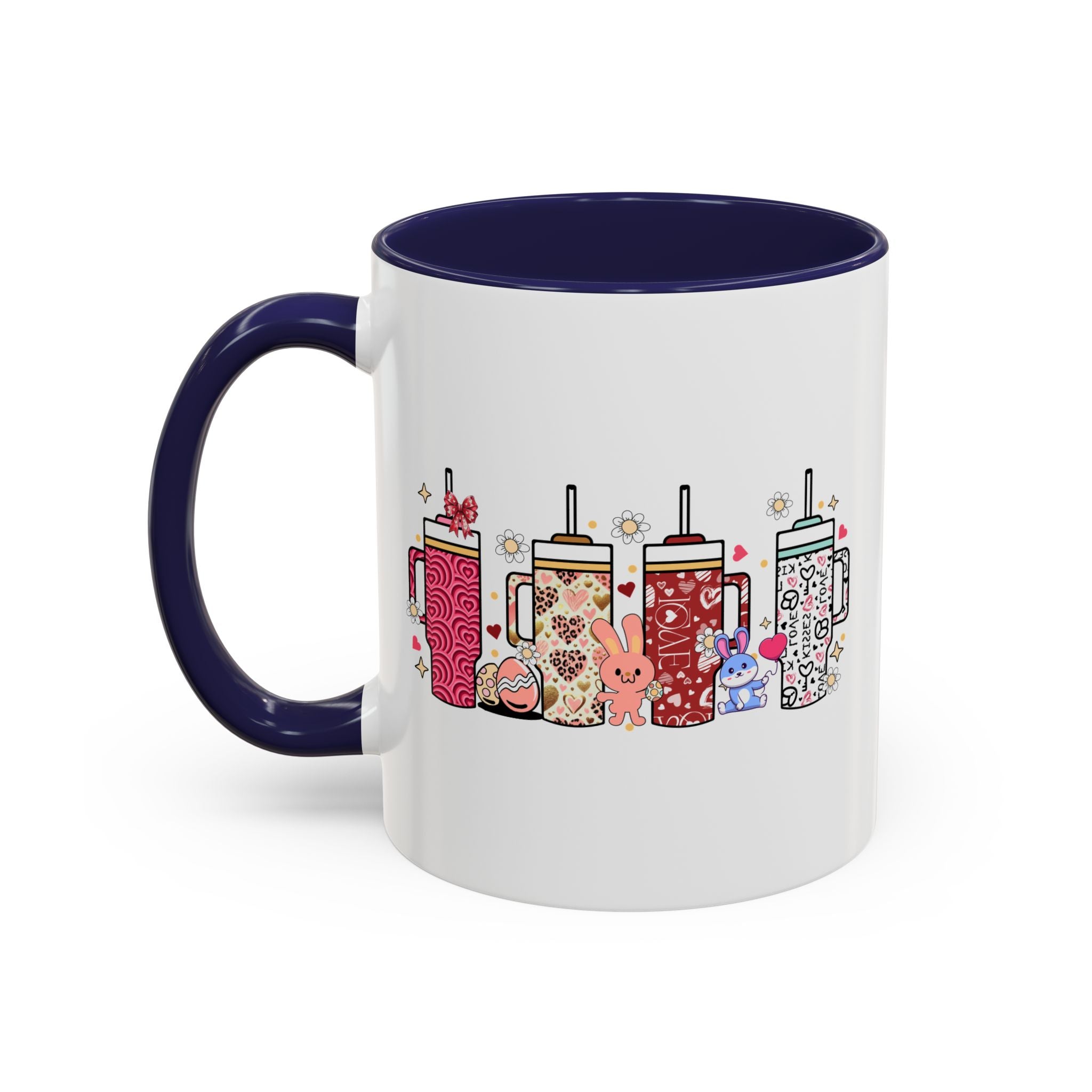 Retro Obsessive Cup Disorder Valentine's Day Coffee Mug, Valentines Candy Heart Mug, Retro Valentines Coffee Cup, Valentines Day Gift