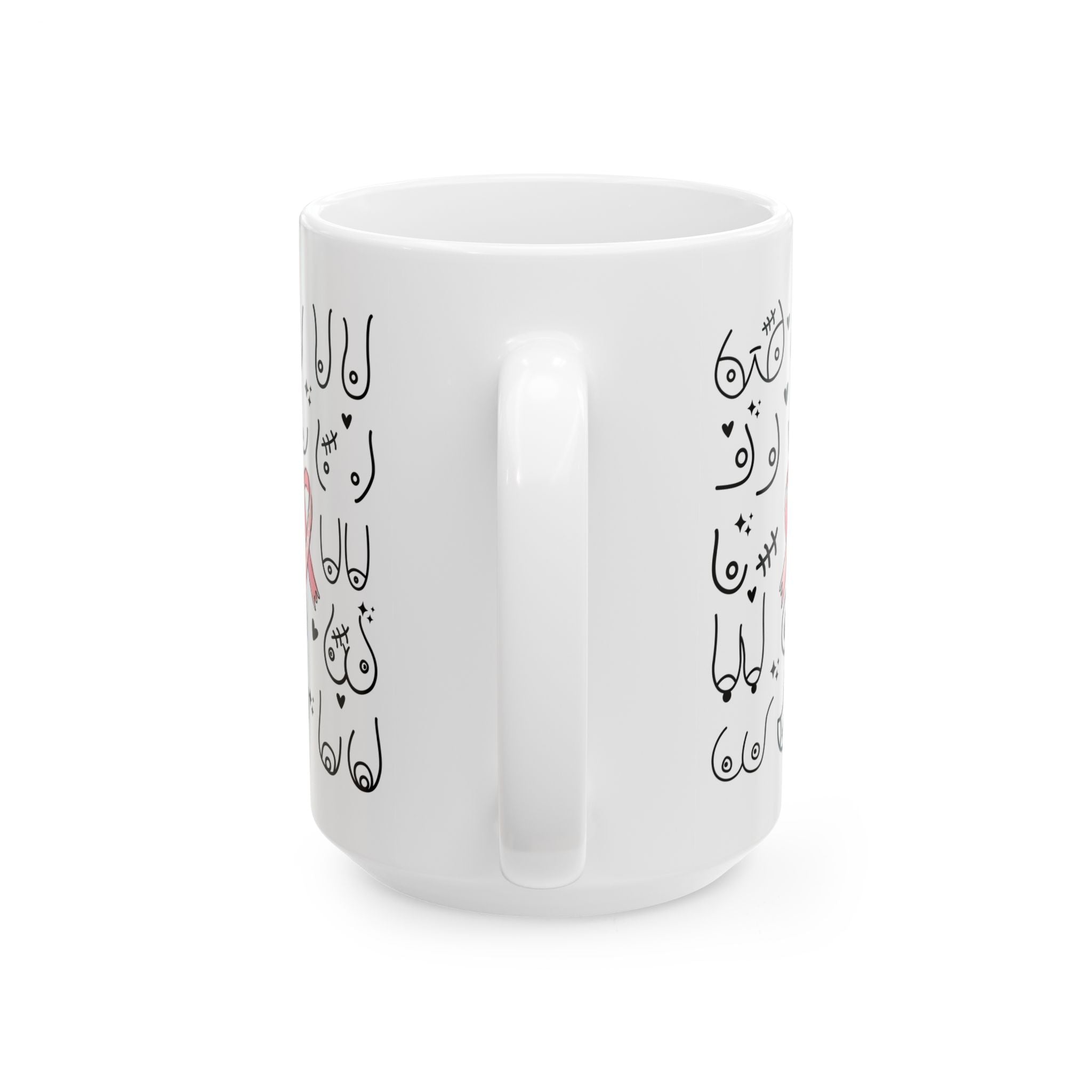 Boob Mug Feminist Mug Boobie Mug Gift For Boyfriend Girl Power Breast Cancer Survivor