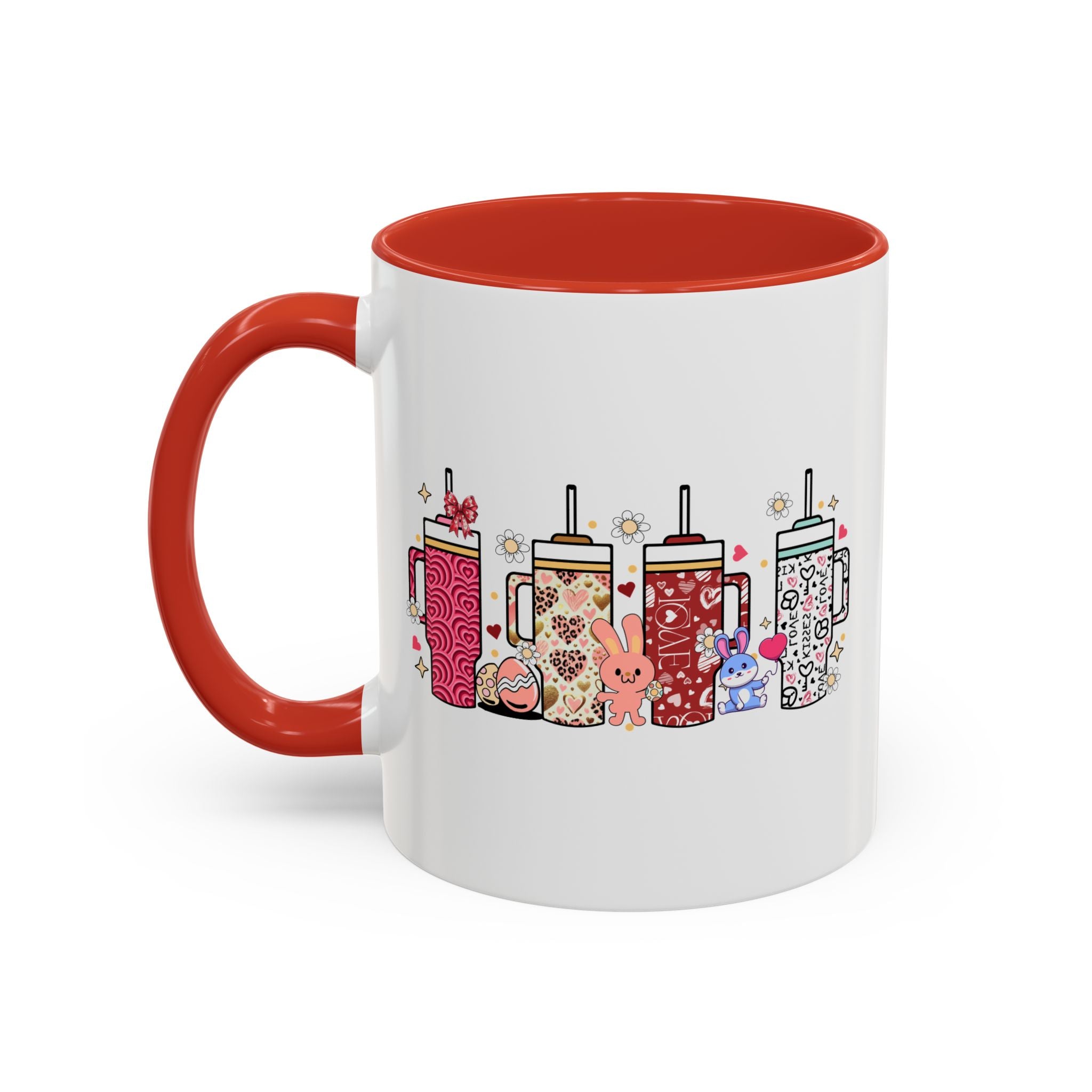 Retro Obsessive Cup Disorder Valentine's Day Coffee Mug, Valentines Candy Heart Mug, Retro Valentines Coffee Cup, Valentines Day Gift