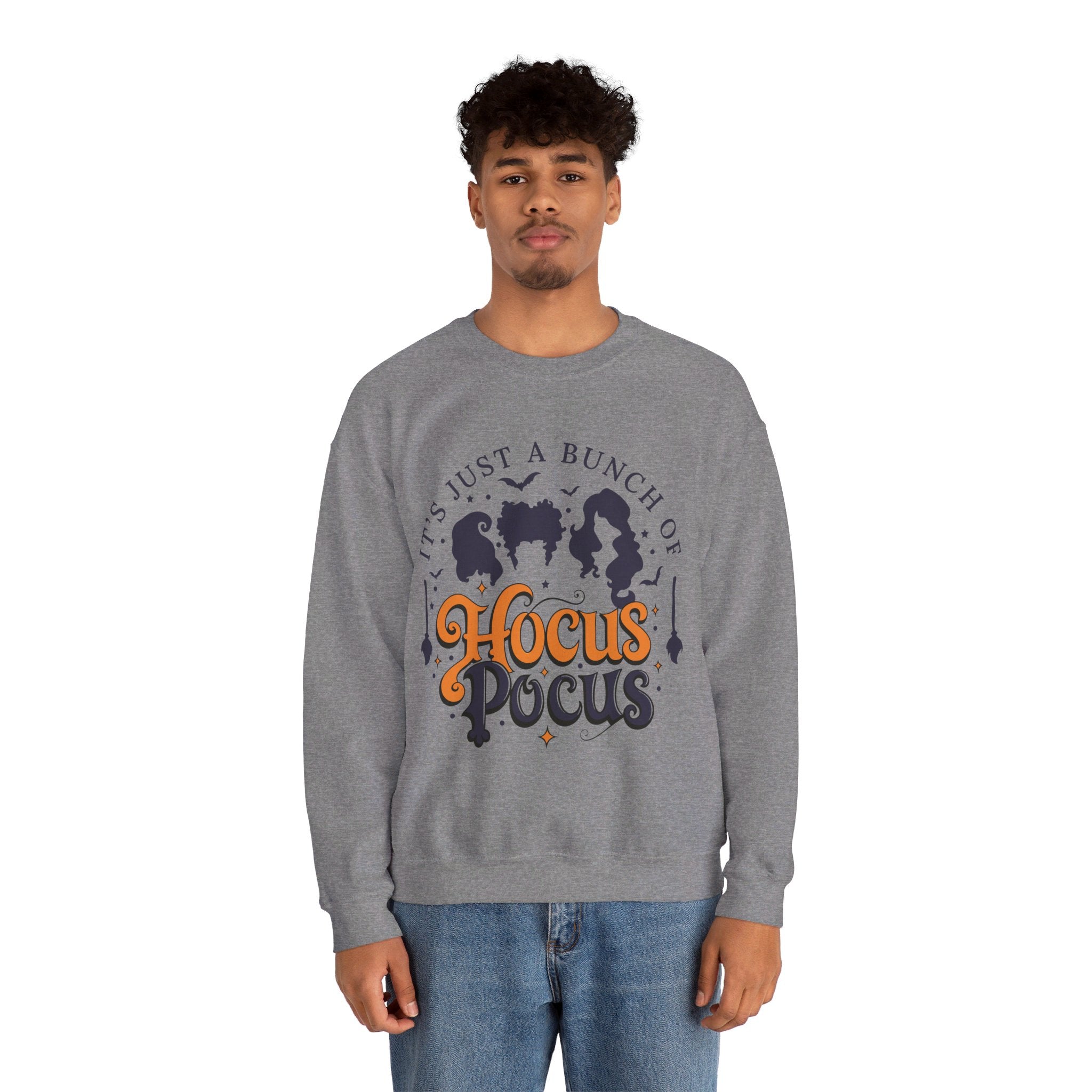 It's Just A Bunch Of Hocus Pocus, Disney Halloween Hocus Pocus Shirt, Mickey And Friends, Disney Sanderson Sisters Shirt, Happy Halloween