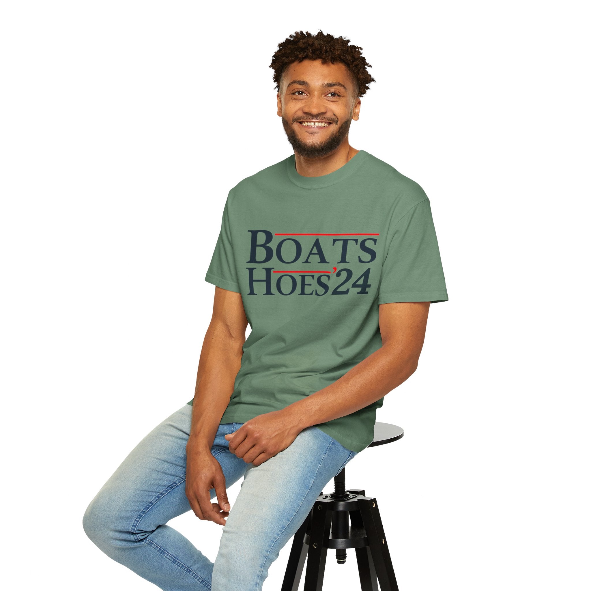 UNIDAZE Boats and Hoes 2024 T-Shirt, Funny Election Shirt, Trendy Election Day 24 Tee, Patriotic Shirt, Election Lover Gift Tee, Fun Stepbrother Tee Printify 4th of july gift boating shirt boats and hoes boats and hoes 2024 catalina wine mixer Cotton Crew neck cute birthday gift DTG fourth of july shirt fourth of july tee funny boating shirt Men's Clothing Oversized patriotic shirt patriotic sweatshirt step brothers shirt T-shirts TikTok Unisex Women's Clothing