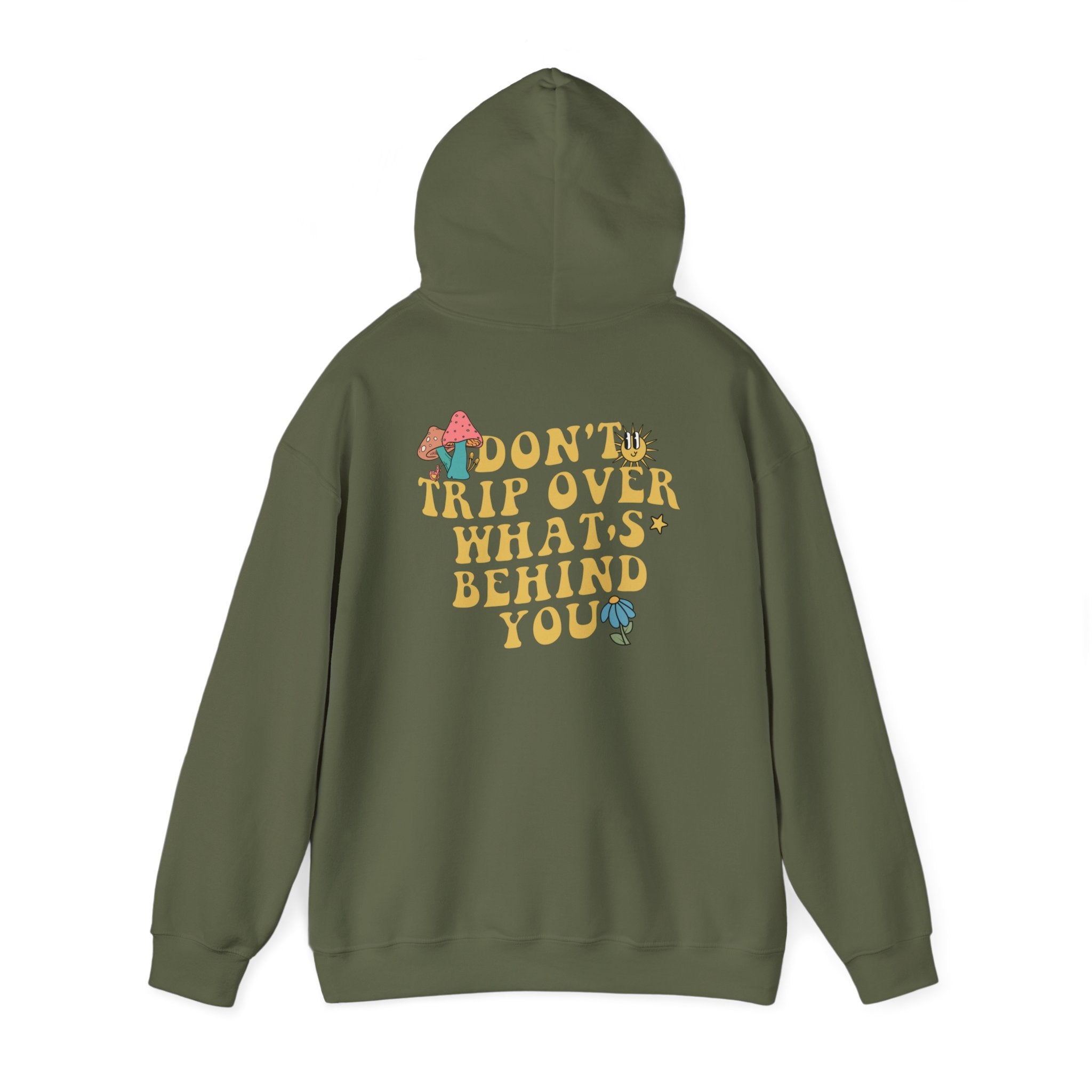 Don't Trip Hoodie Mushroom Hoodie Daisy Magic Mushroom Mental Health Shirt Aesthetic Clothes Oversized Hoodie Trendy Hoodie Smiley Face