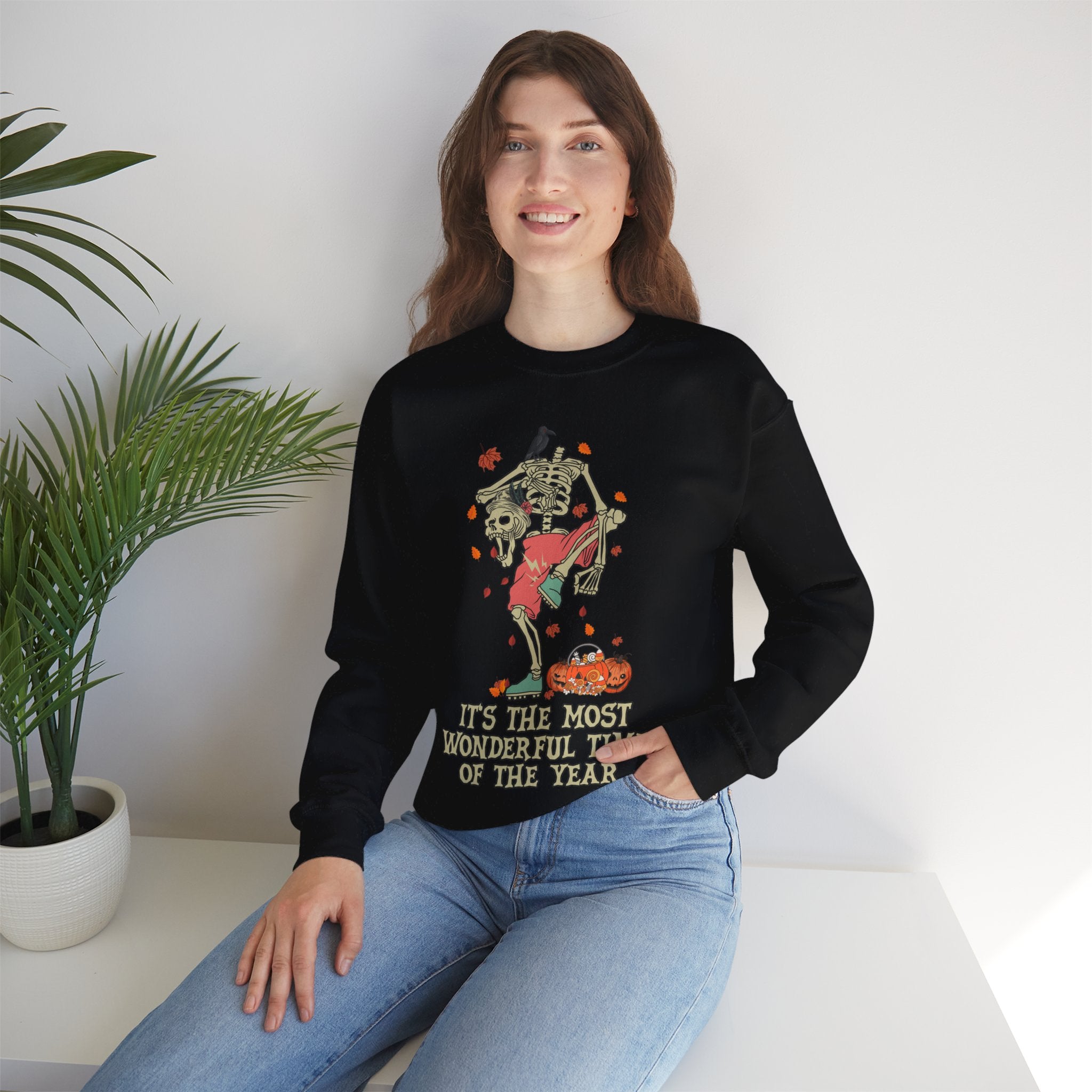 It's the Most Wonderful Time of the Year Halloween Sweatshirt, Halloween, Spooky Shirt, Halloween Witch Shirt, Vintage Halloween shirt, Spooky Shirt