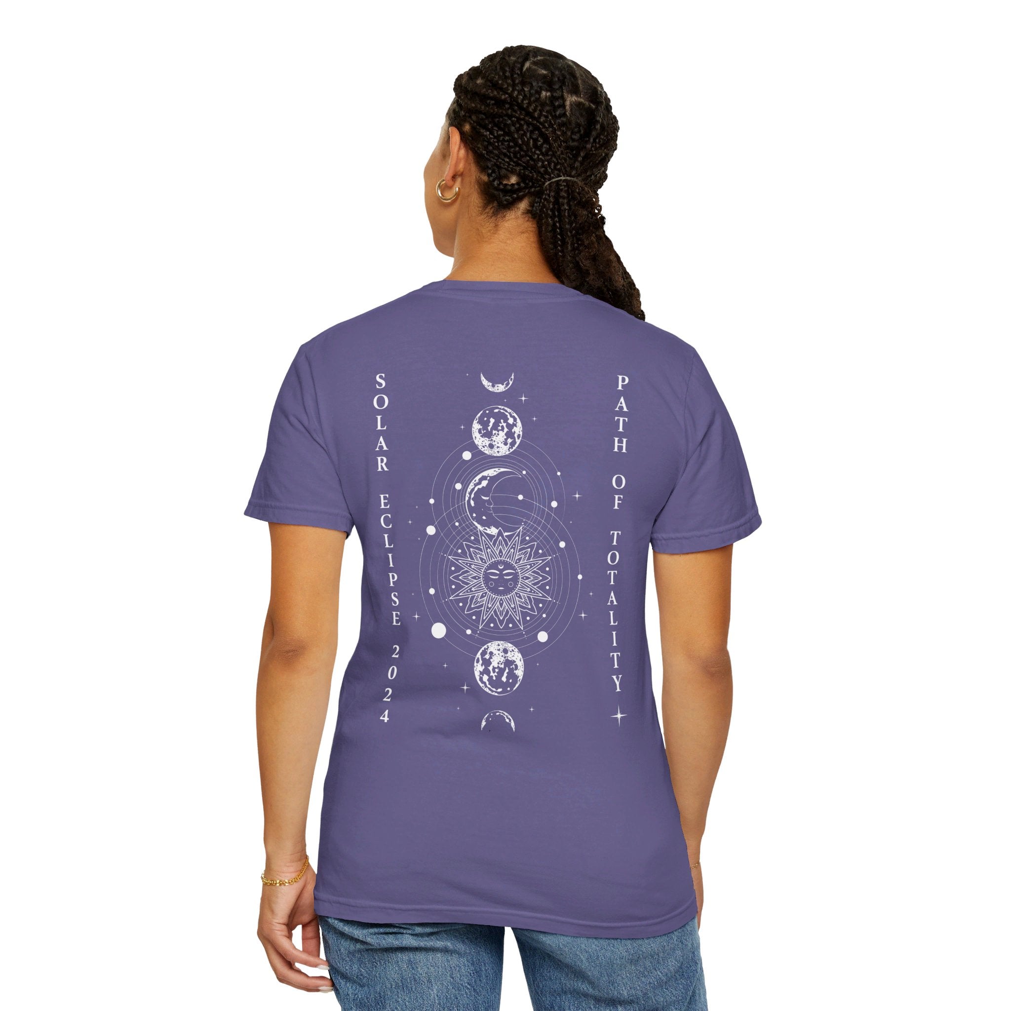 Total Solar Eclipse Shirt, Path of Totality Shirt, Countdown to Totality, Celestial Shirt, Astronomy Sun Shirt, Comfort Colors