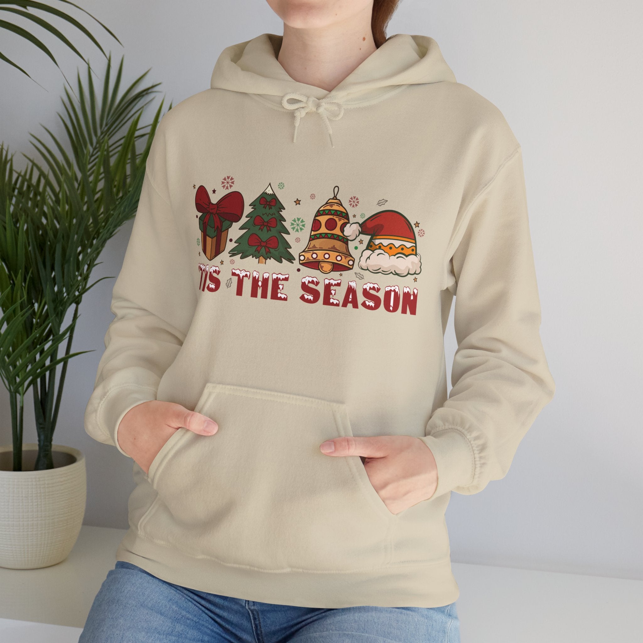 Tis The Season Hoodie, Christmas Tis The Season Hoodie, Merry Christmas Shirt, Christmas Hooded Sweatshirt, Cute Winter Hoodie