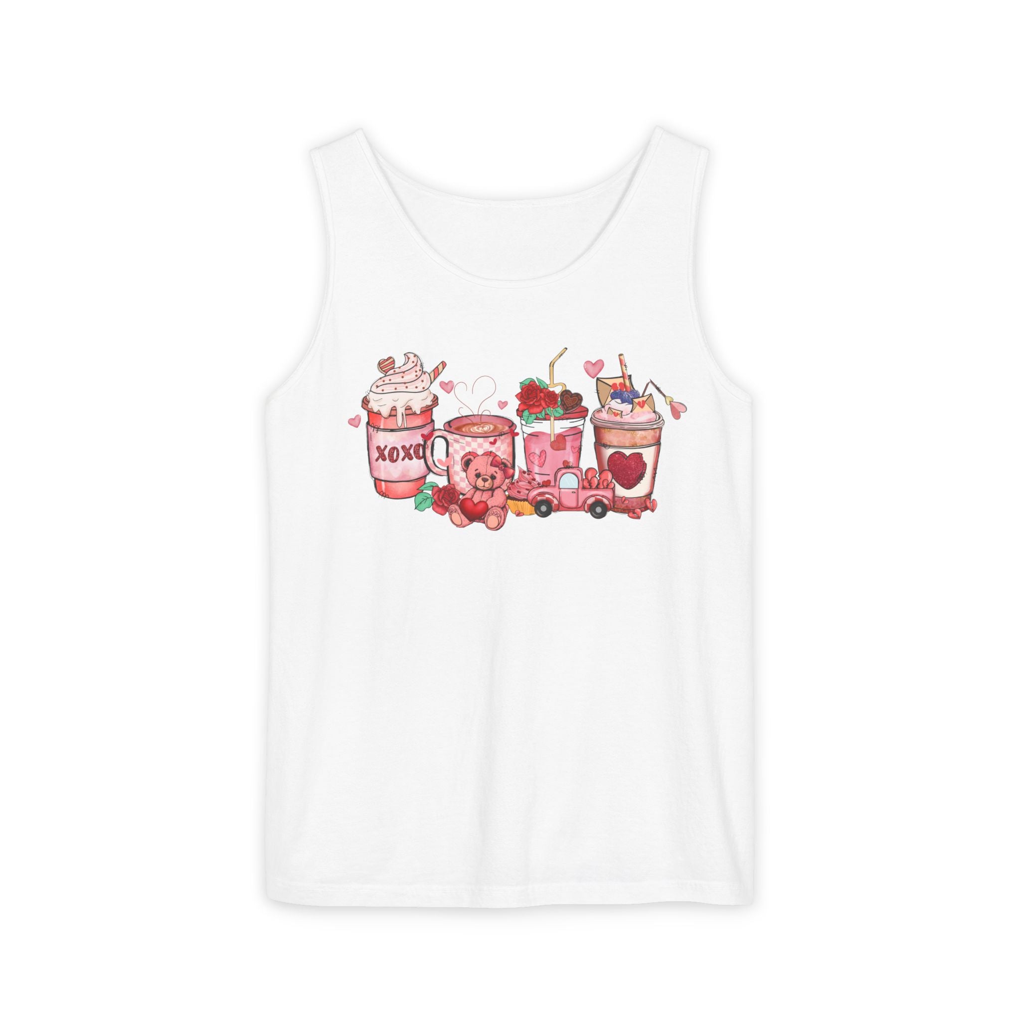 Coffee Valentines Tank Top, Valentines Day Shirt, Valentines Day Tank Top, Valentines Day Coffee Shirt, Coffee Lover Tee