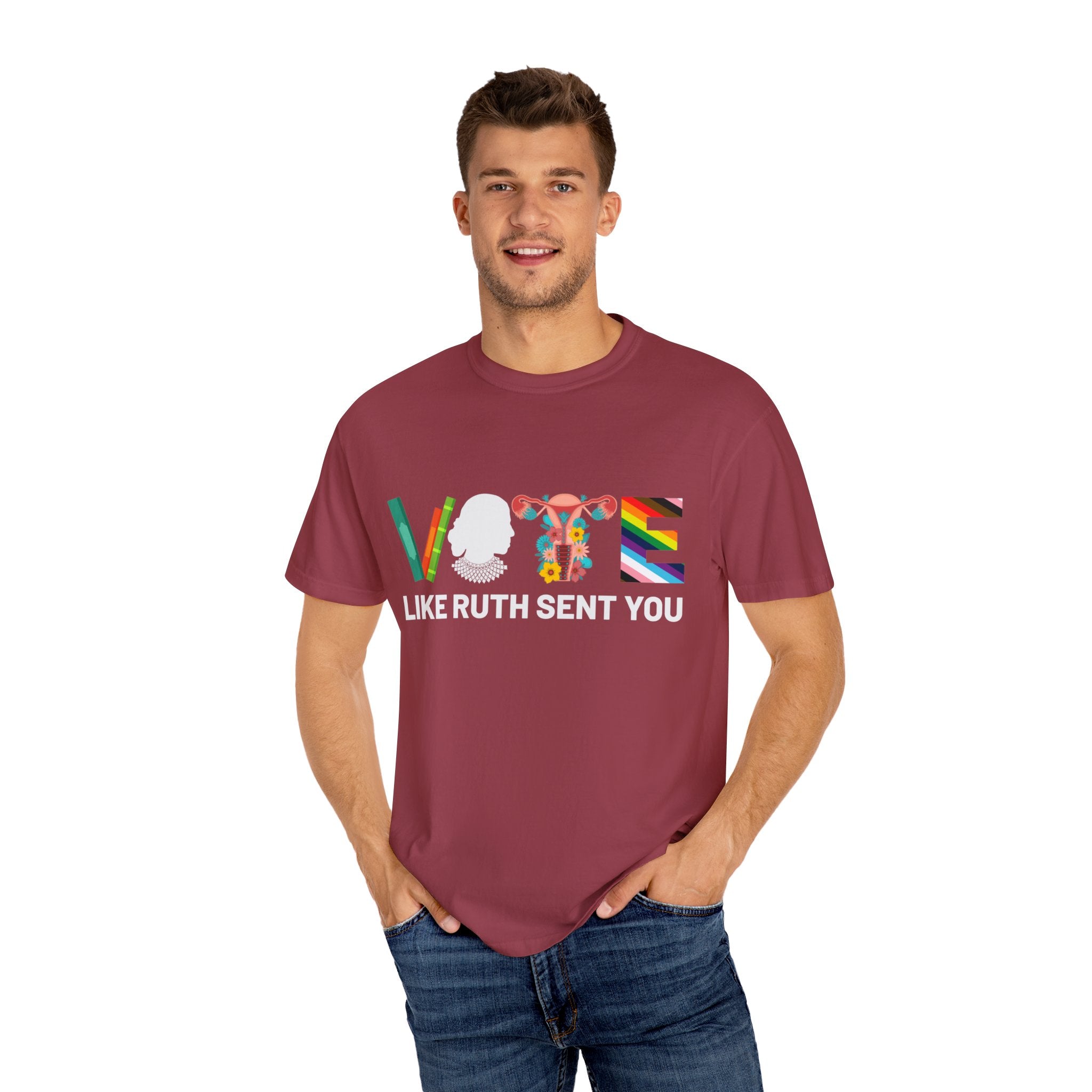 Like Ruth Sent You Shirt, Vote Shirt, Election 2024 Shirt, Funny Election 2024 Shirt, Empowering Political Shirt, Cute 2024 Election Shirt
