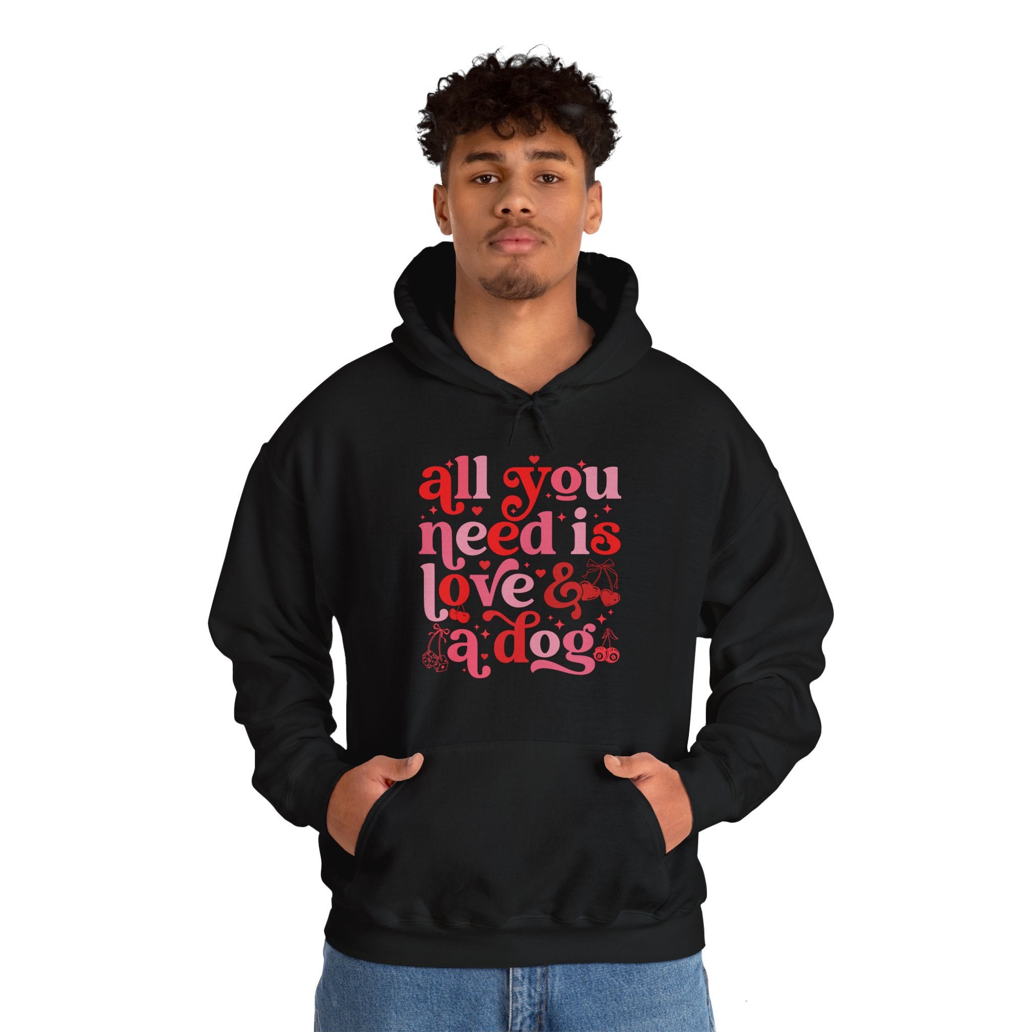 All You Need Is Love And A Dog Hoodie, Dog Lover Shirt, Dog Lover Gift, Dog Mom Shirt, Dog Quote Shirt, Dog Owner Shirt, Dog Mama Shirt