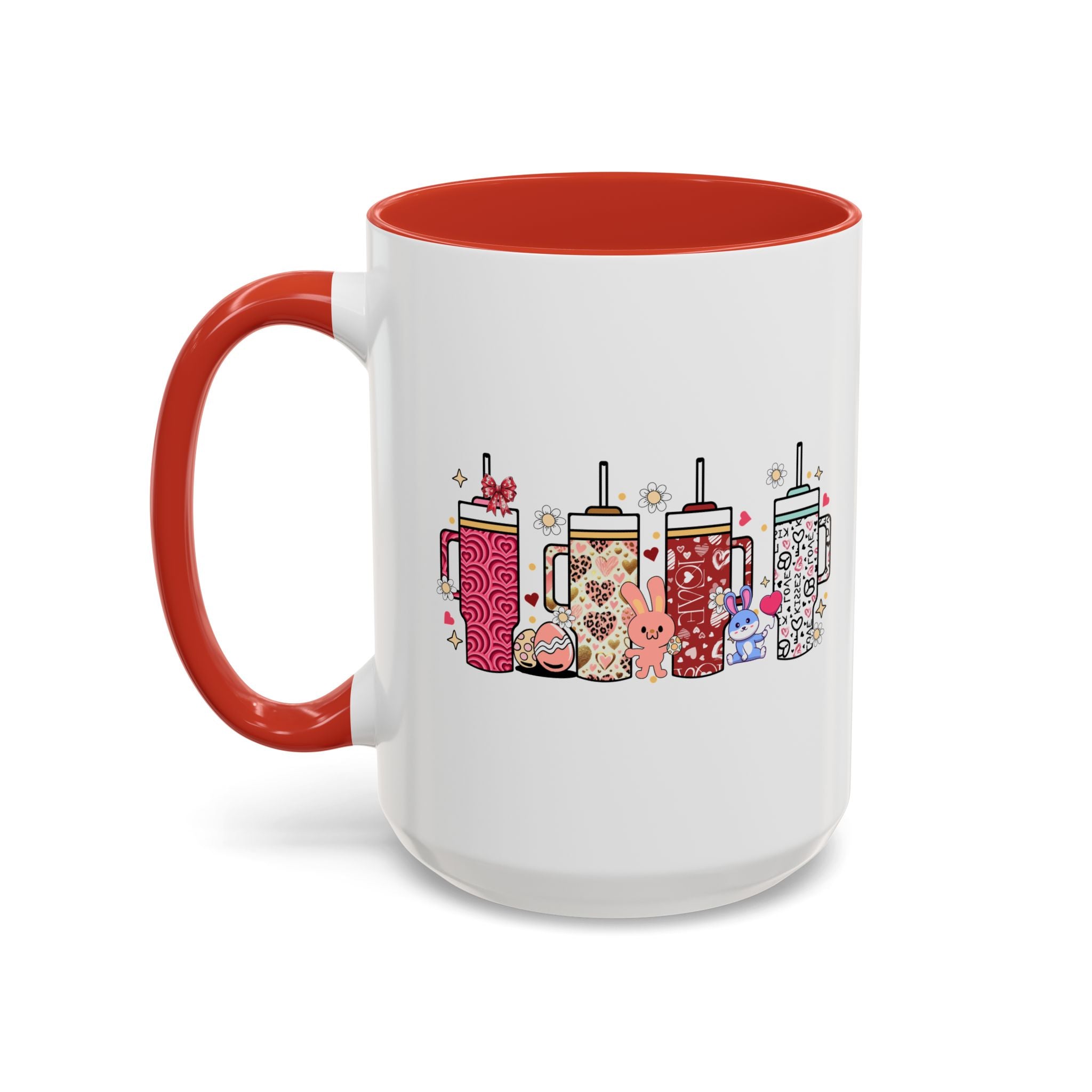 Retro Obsessive Cup Disorder Valentine's Day Coffee Mug, Valentines Candy Heart Mug, Retro Valentines Coffee Cup, Valentines Day Gift