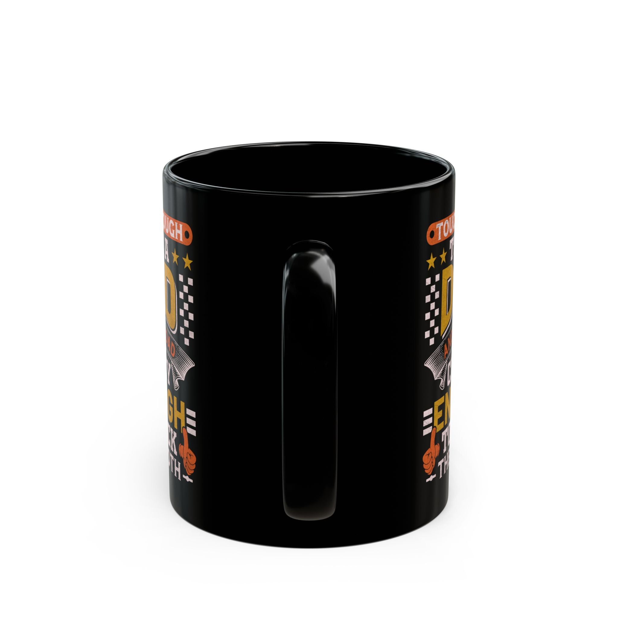 Tough Enough To Be A Dad & Step Dad Crazy Enough Coffee Mug, Step dad gifts, coffee mug for stepdad, funny coffee mug, novelty coffee cup, birthday gift