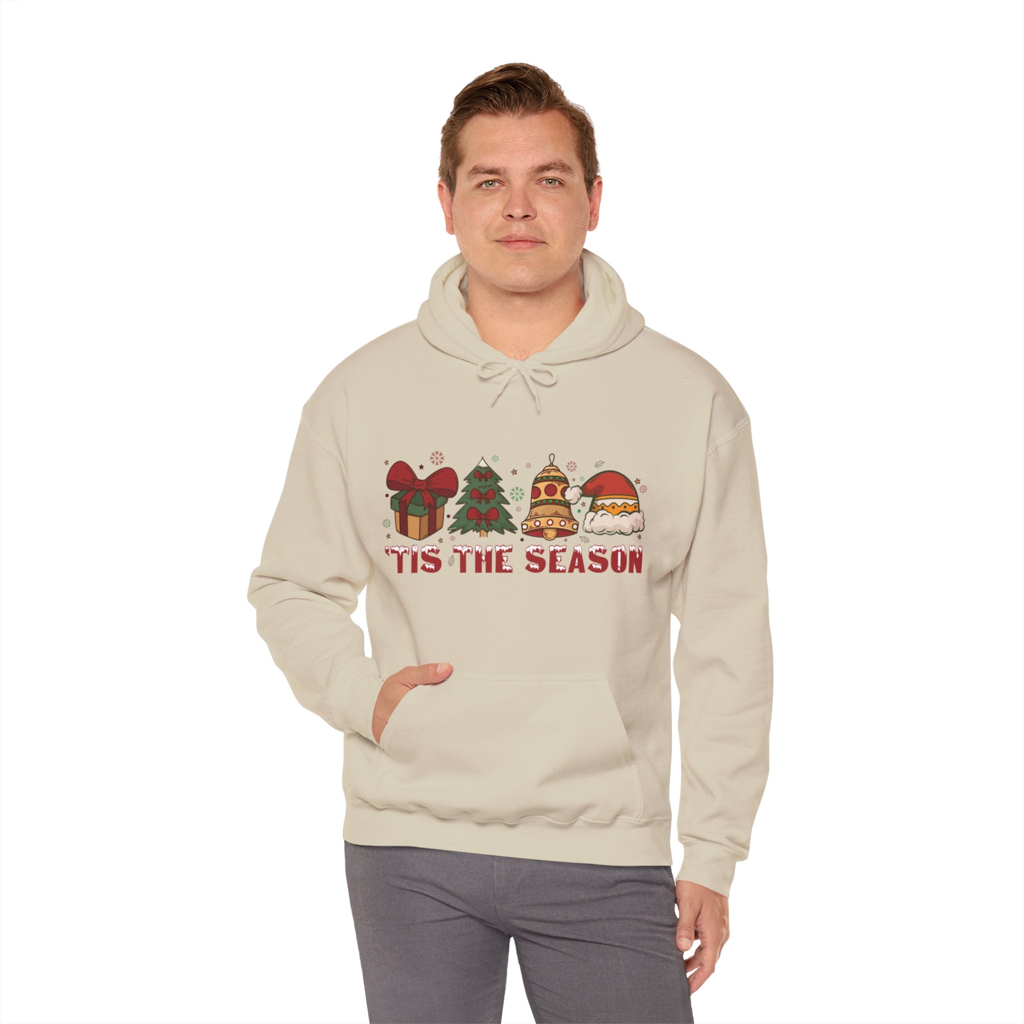 Tis The Season Hoodie, Christmas Tis The Season Hoodie, Merry Christmas Shirt, Christmas Hooded Sweatshirt, Cute Winter Hoodie